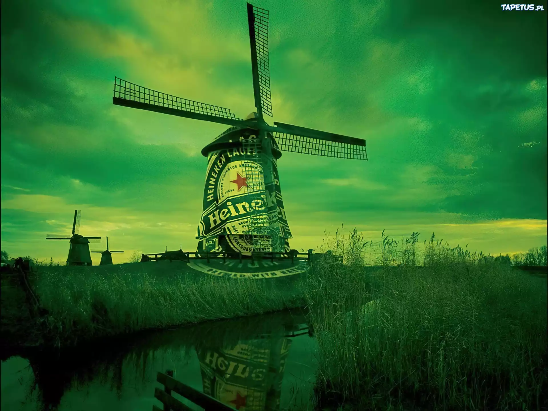 Logo, Heineken, Wiatraki