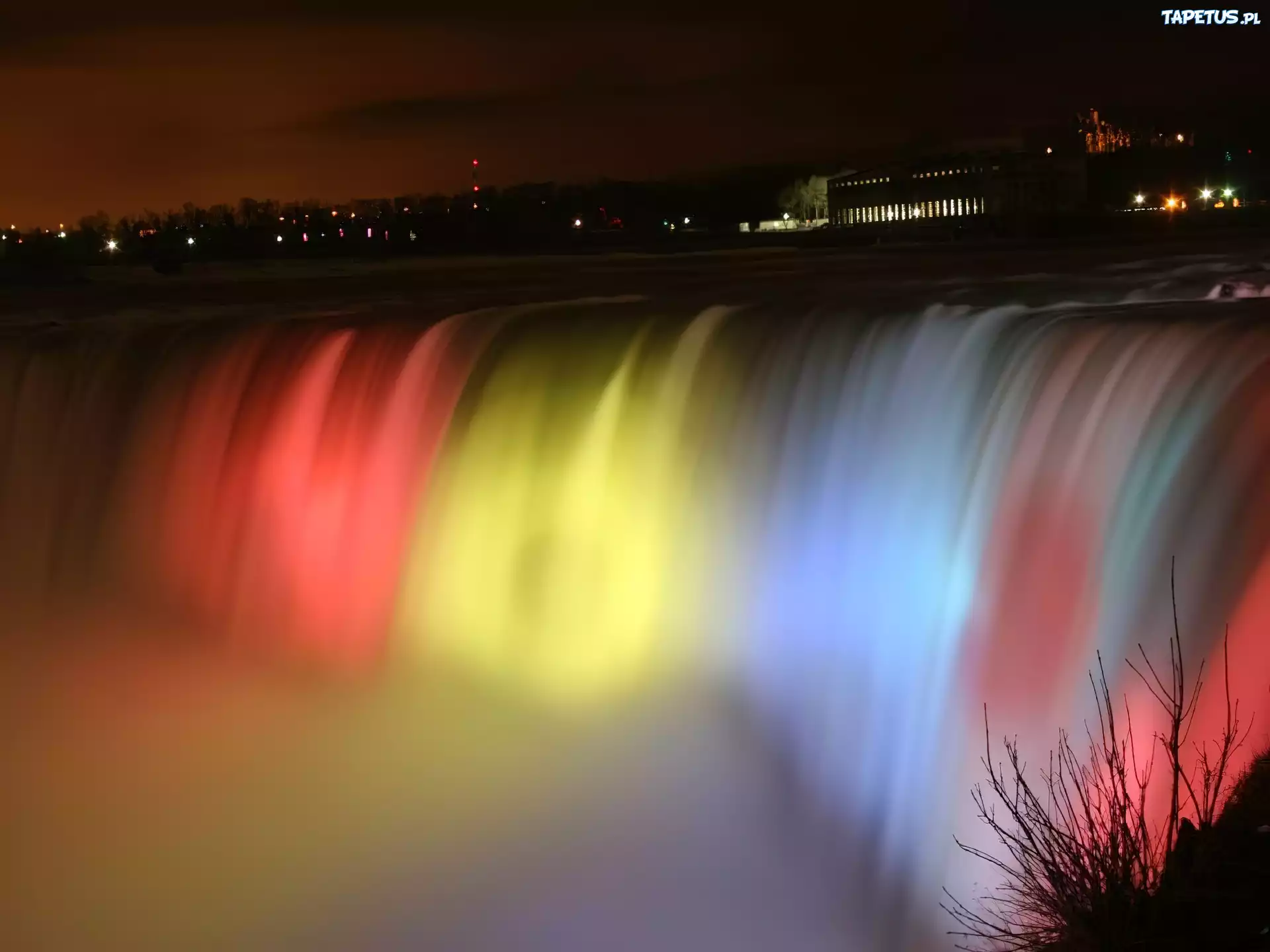 Wodospad, Niagara, Kolory, Tęczy