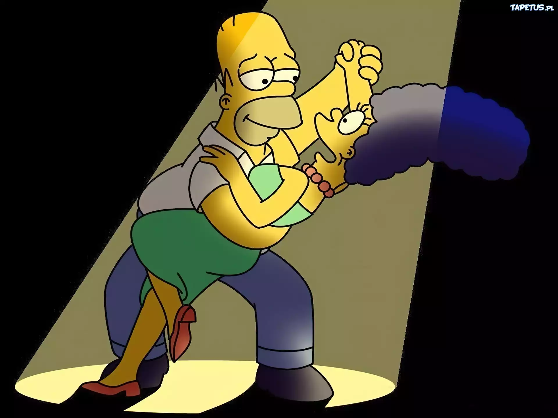 Tańczący, Simpsonowie
