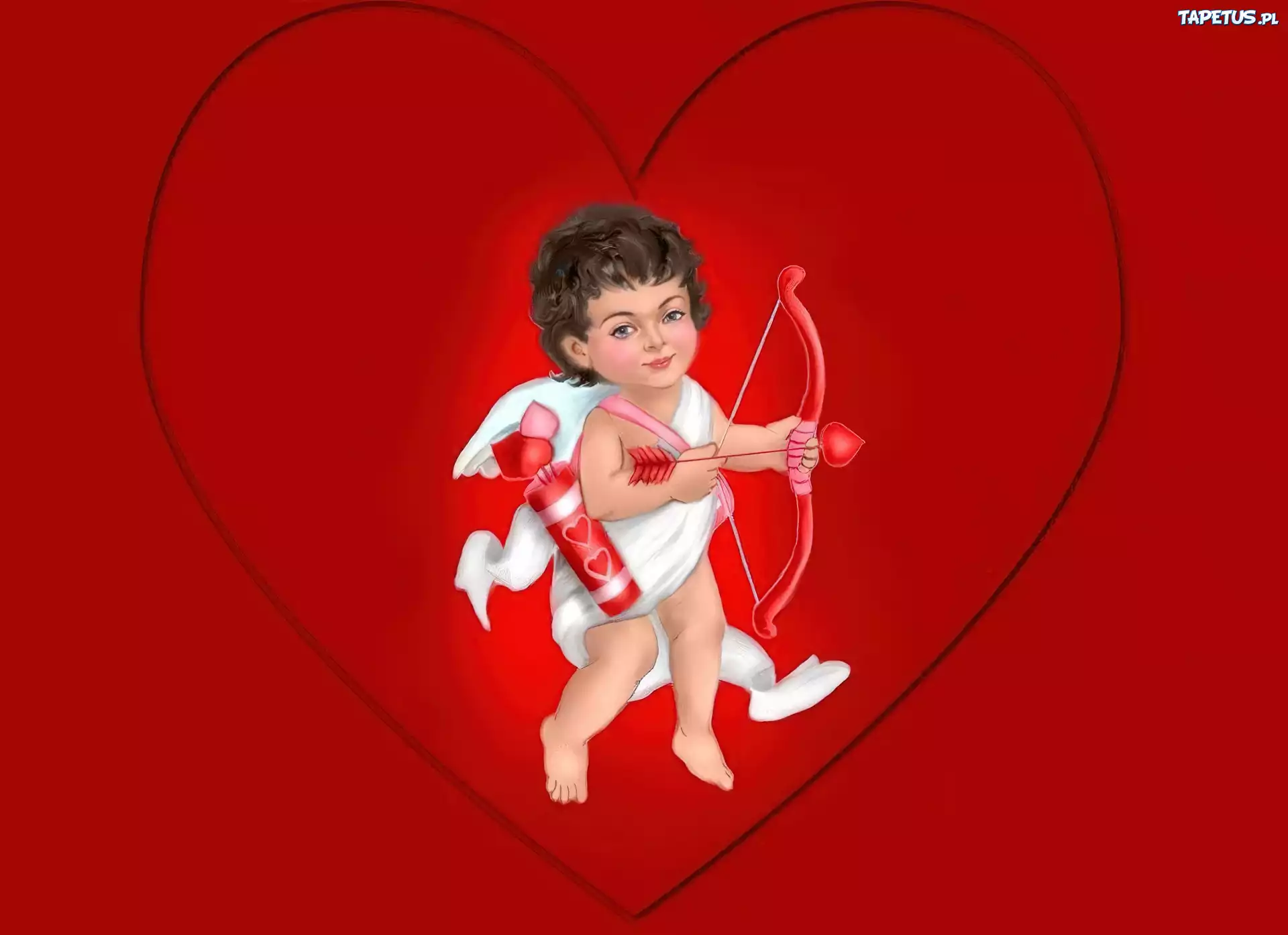 Amor, Strzała, Serce