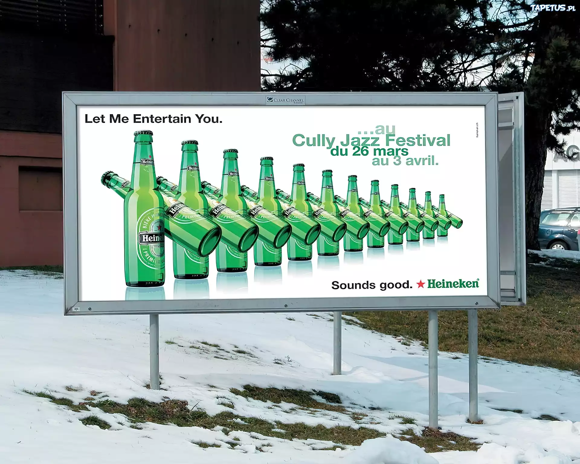 Reklama, Heineken, Tablica, Ogłoszeniowa