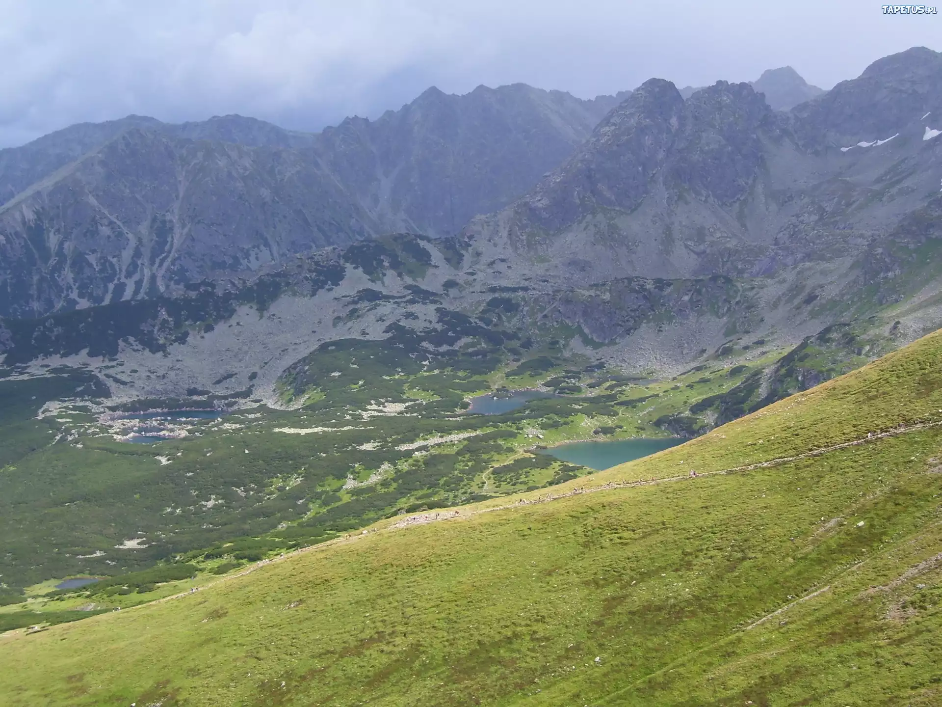 Widok, Z, Kasprowego, Wierchu