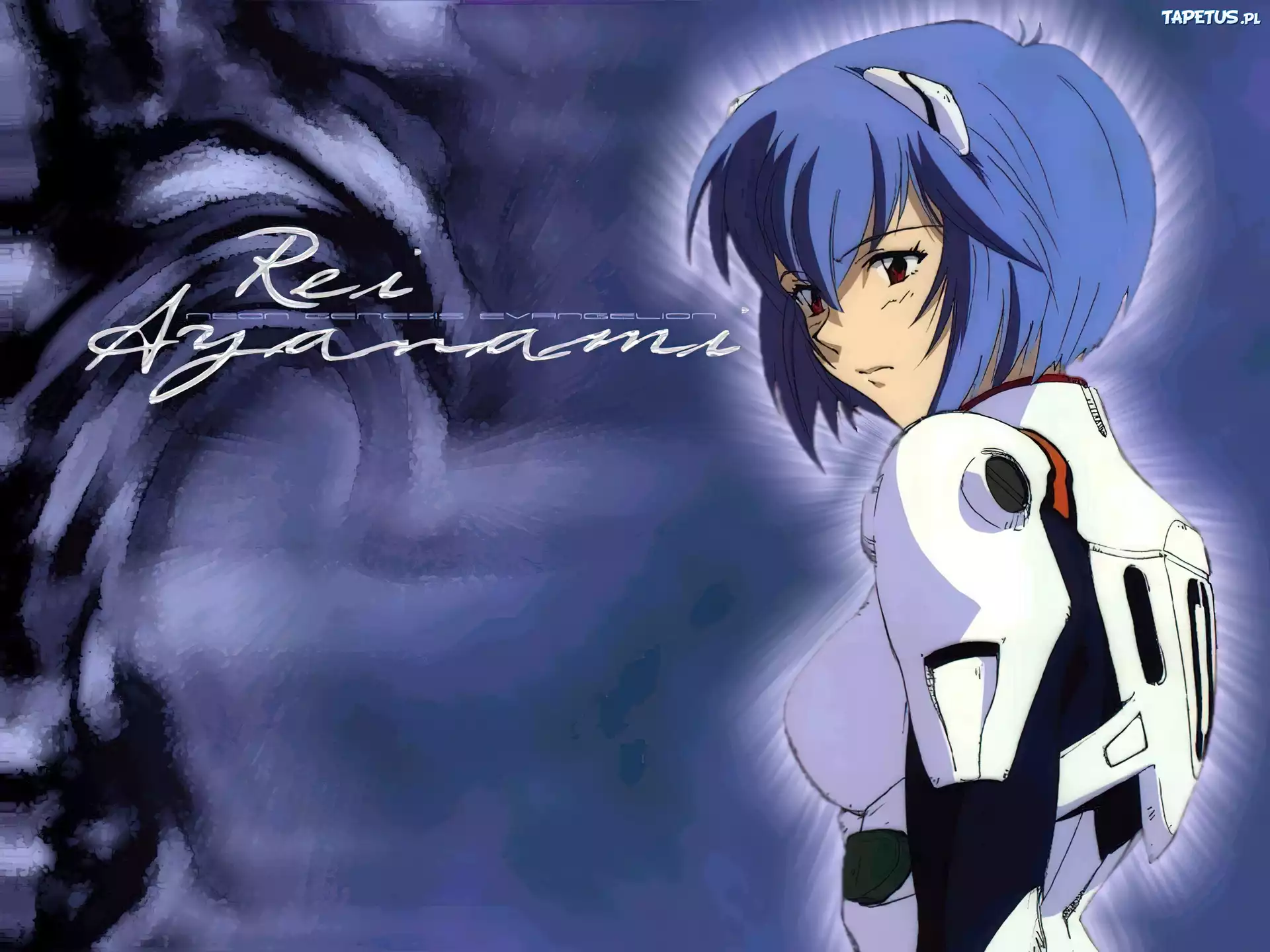 kobieta, napis, Neon Genesis Evangelion