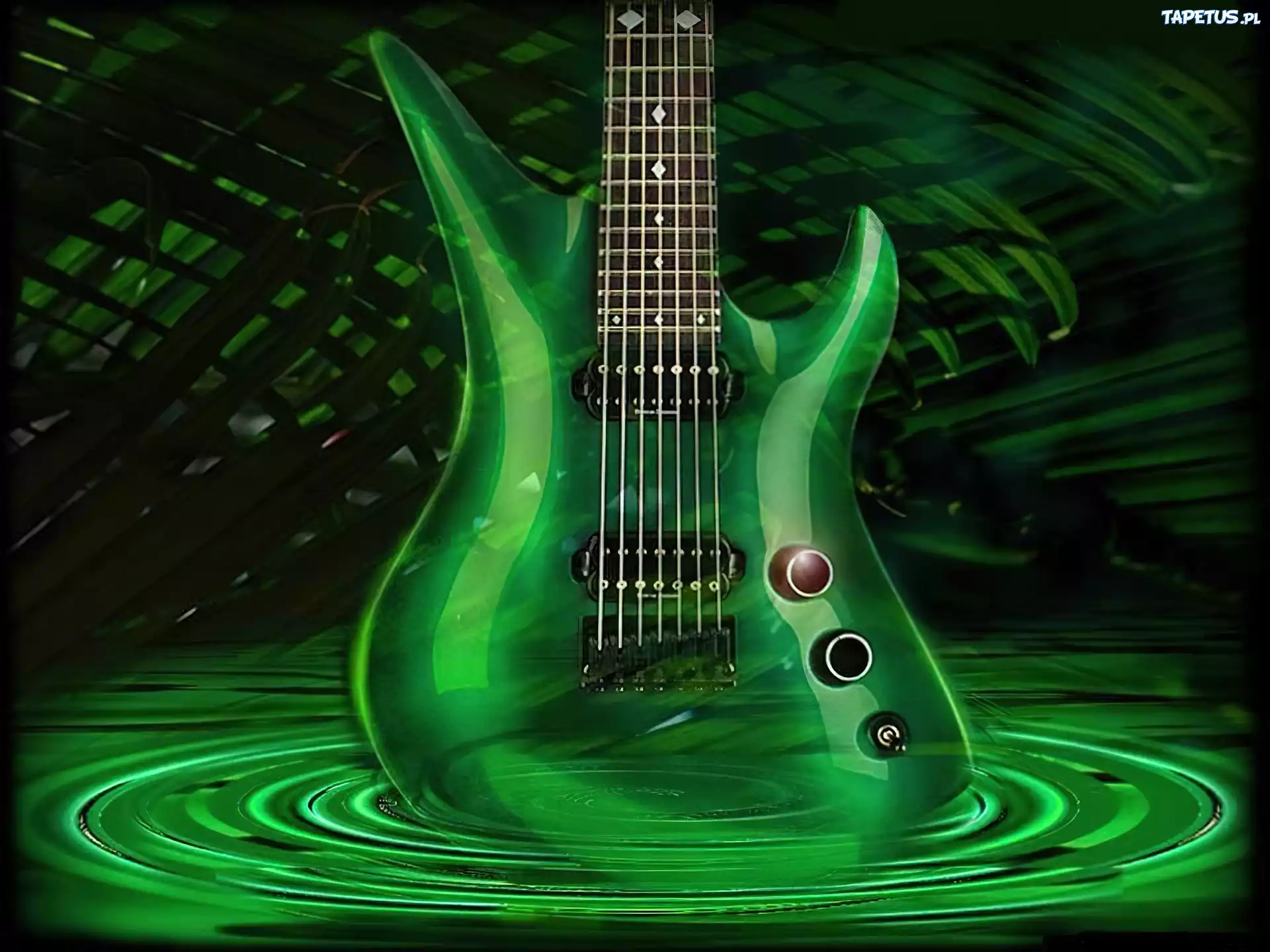 Zielona, Gitara, Elektryczna