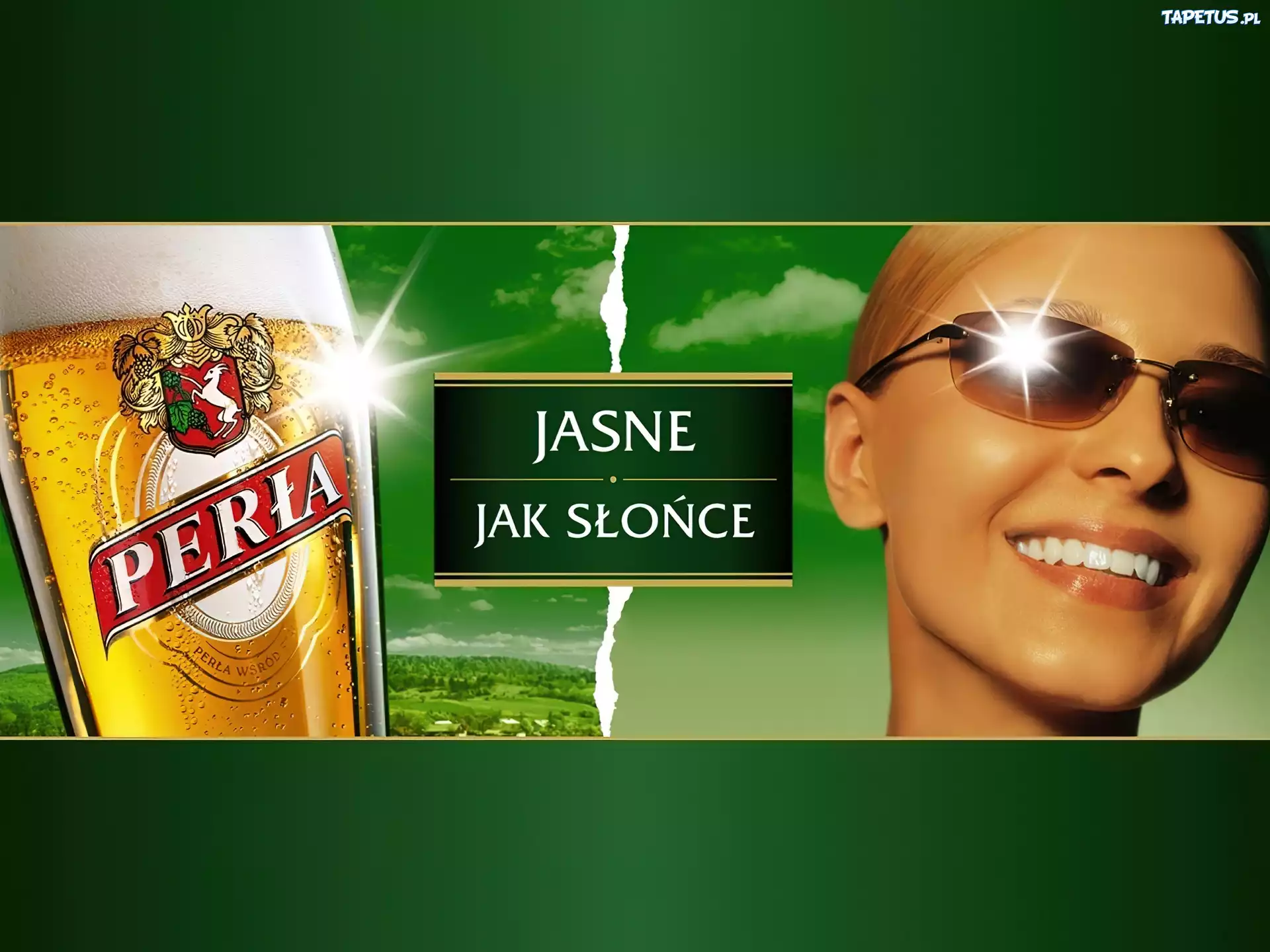 Piwo, Perła, Kobieta, Okulary