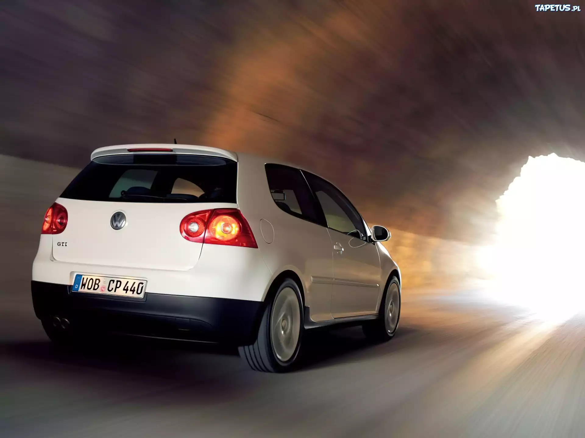 Volkswagen Golf 5, Białe, GTI