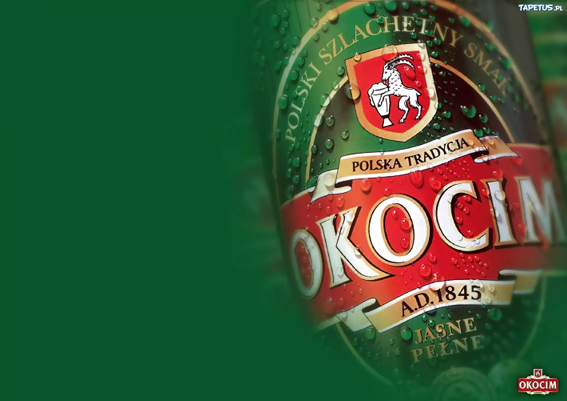 Butelka, Piwo, Okocim, Jasne