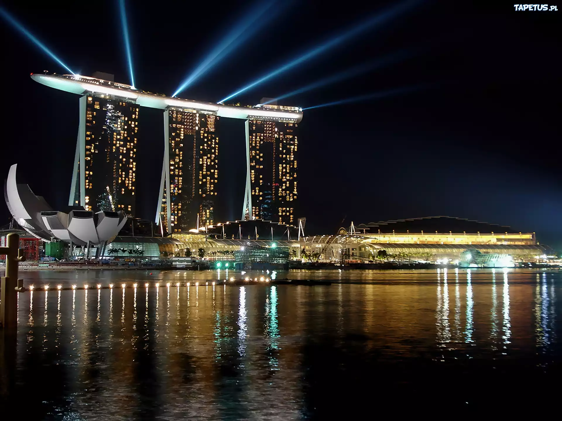 Singapur, Marina Bay Sands, Reflektory