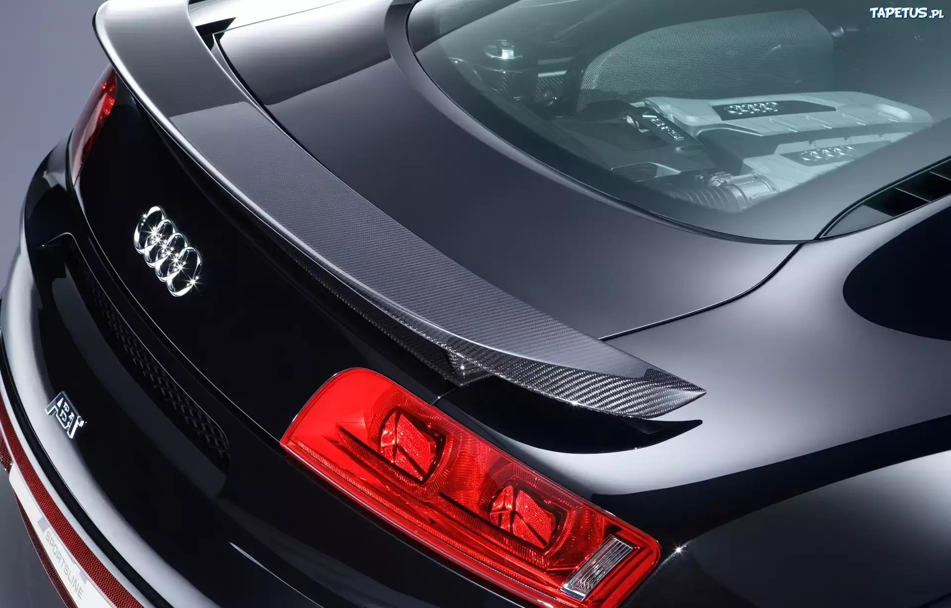Tył, Audi R8, Spojler, ABT