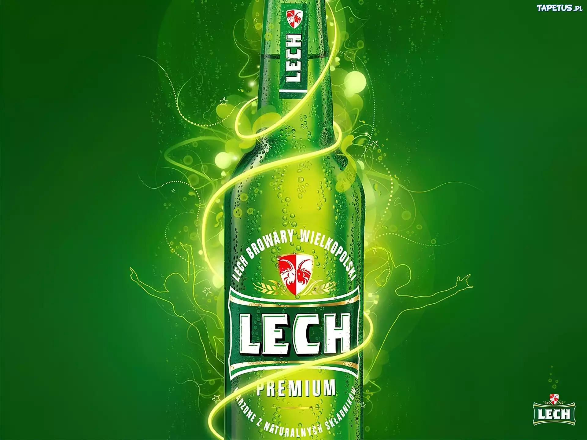 Butelka, Piwo, Lech, Premium