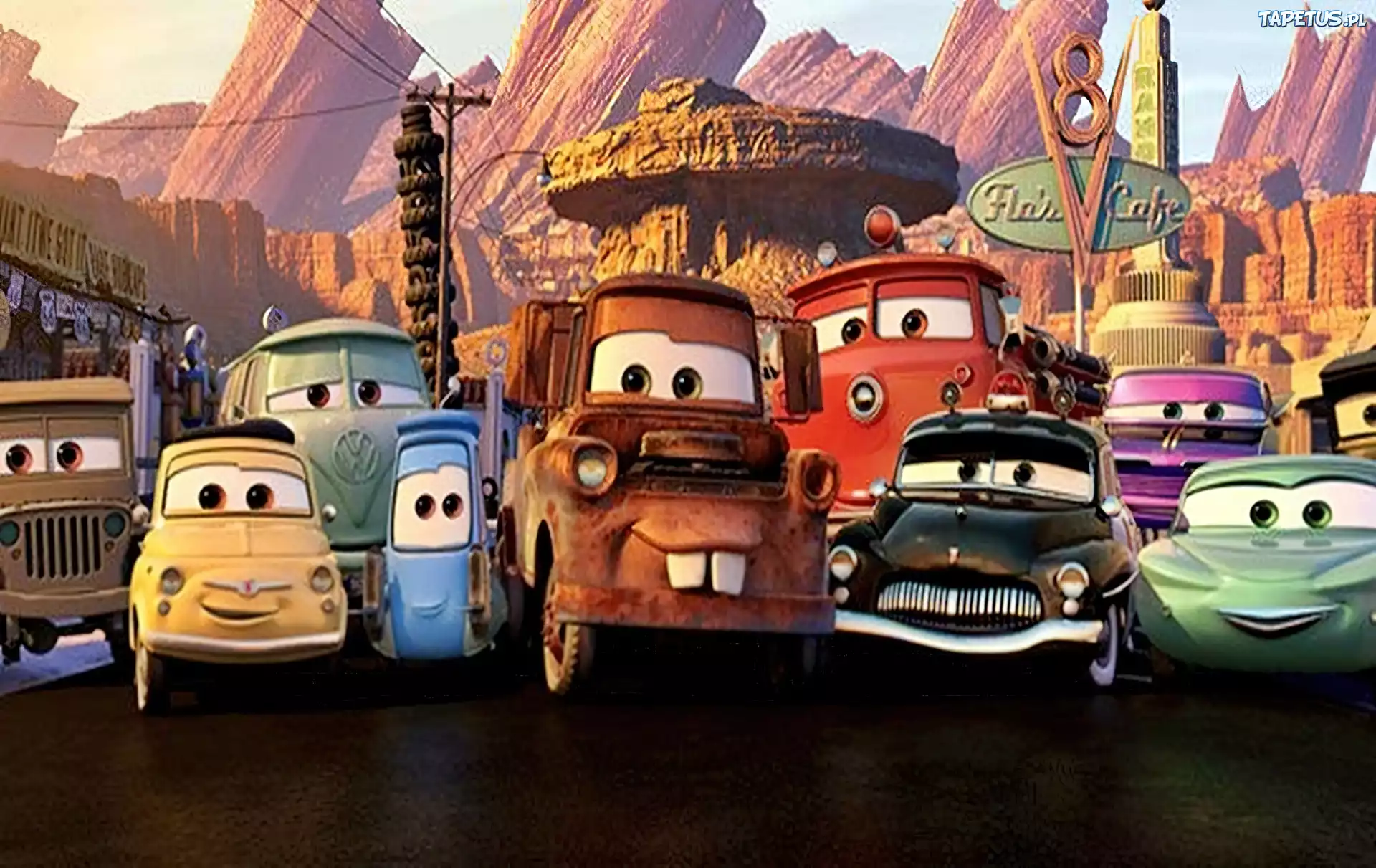 Auta, Disney