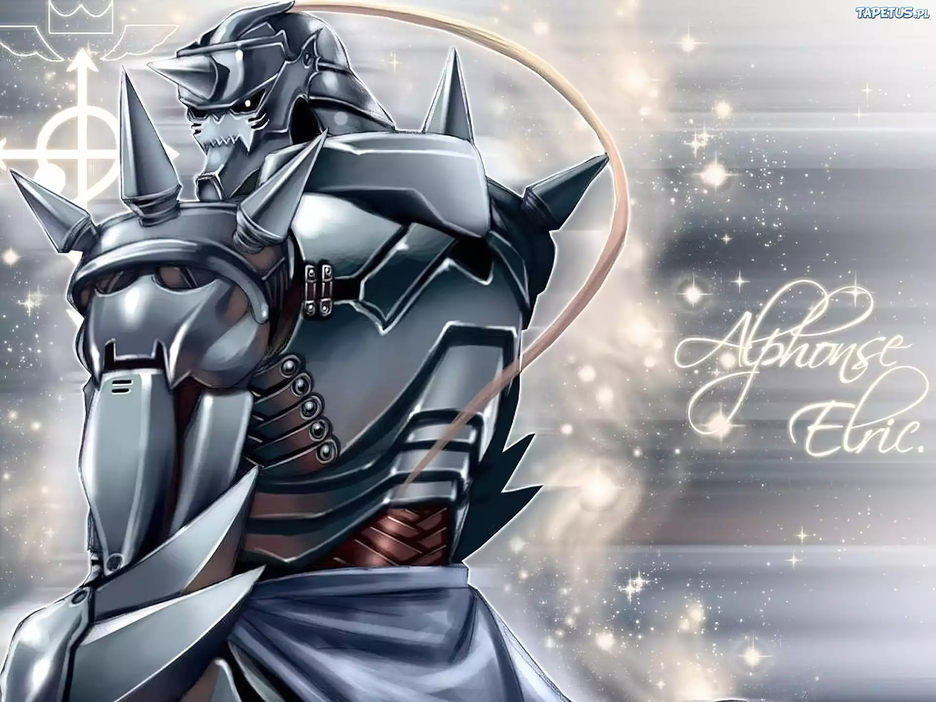 Alphonse Elric, Zbroja