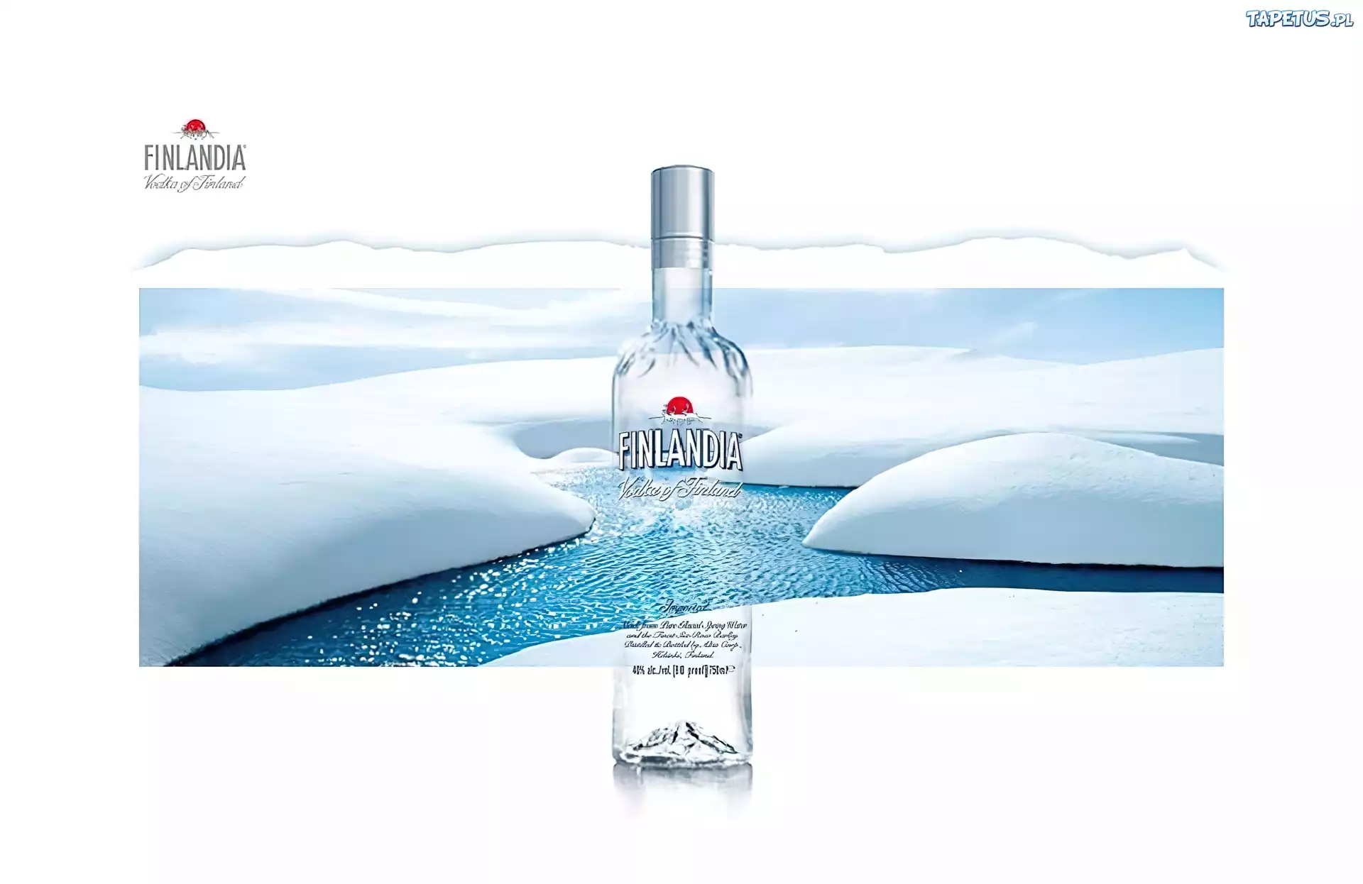 Wódka, Finlandia, Lód