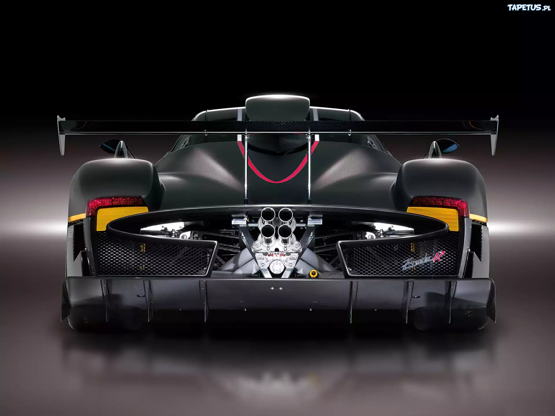 Pagani Zonda R, Spojler