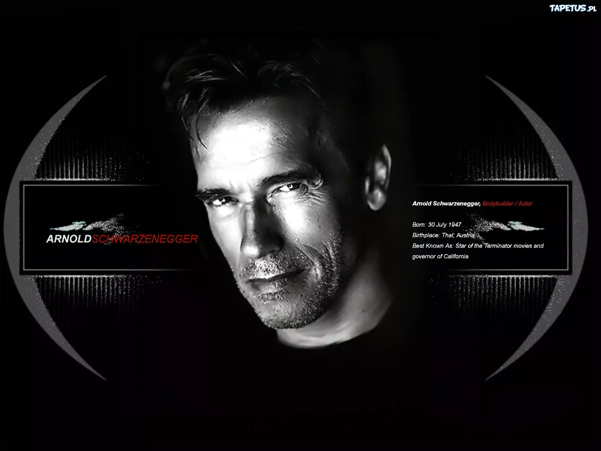 Arnold Schwarzenegger, Dane, Osobowe