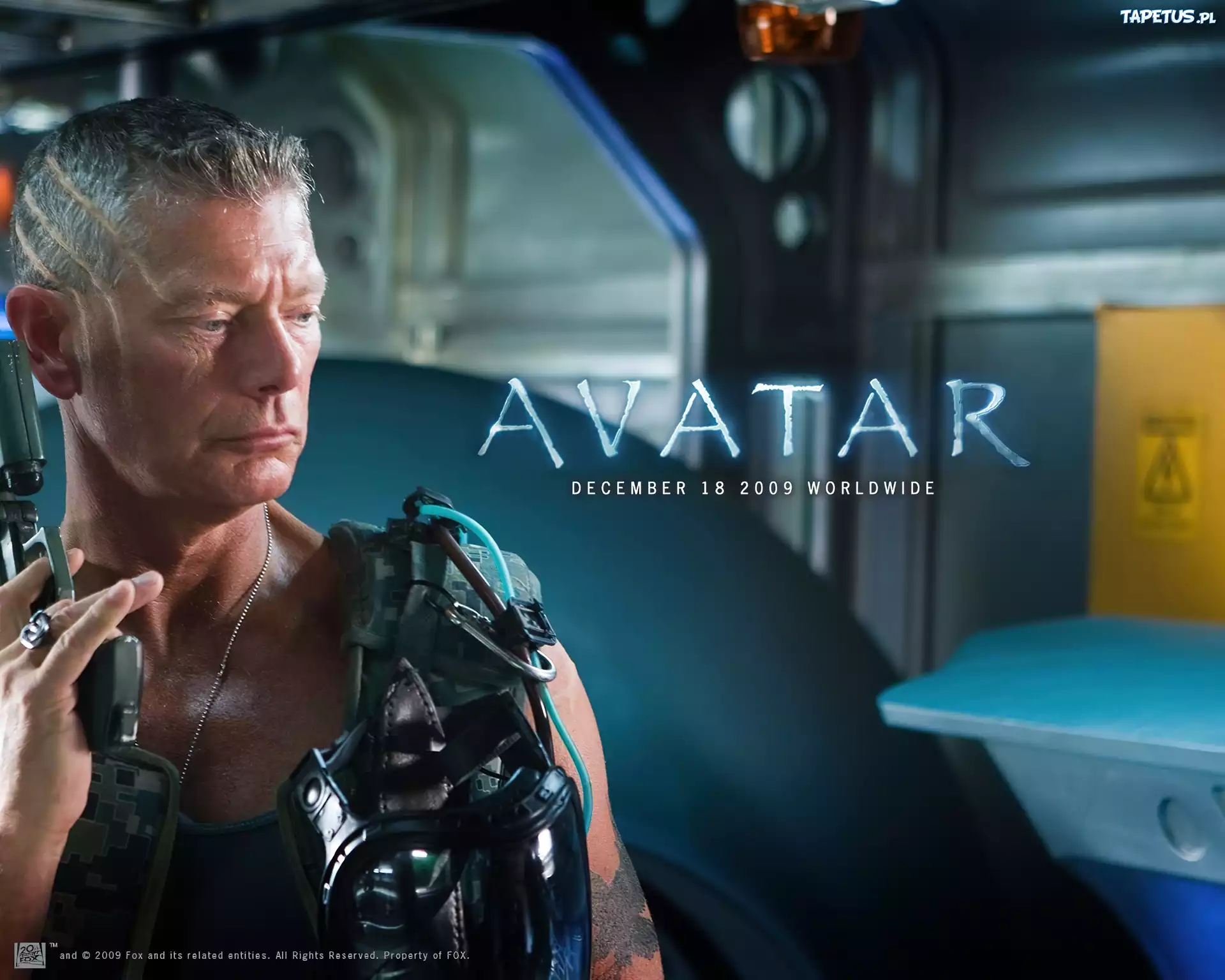 Avatar, Broń, Blizny, Stephen Lang