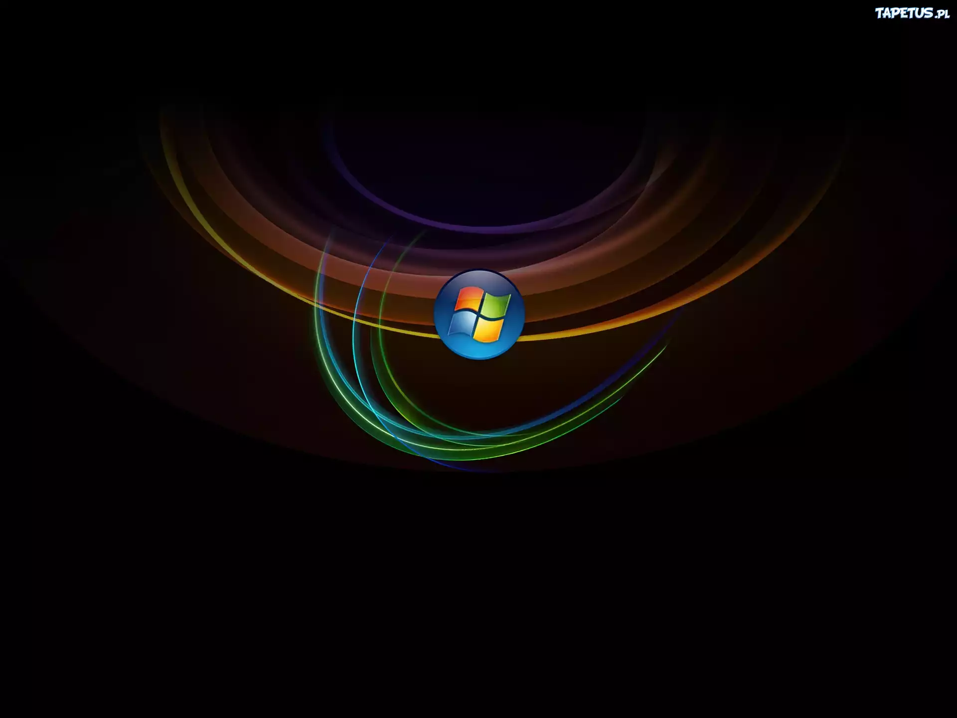 Logo, Windows, Kolorowe, Smugi