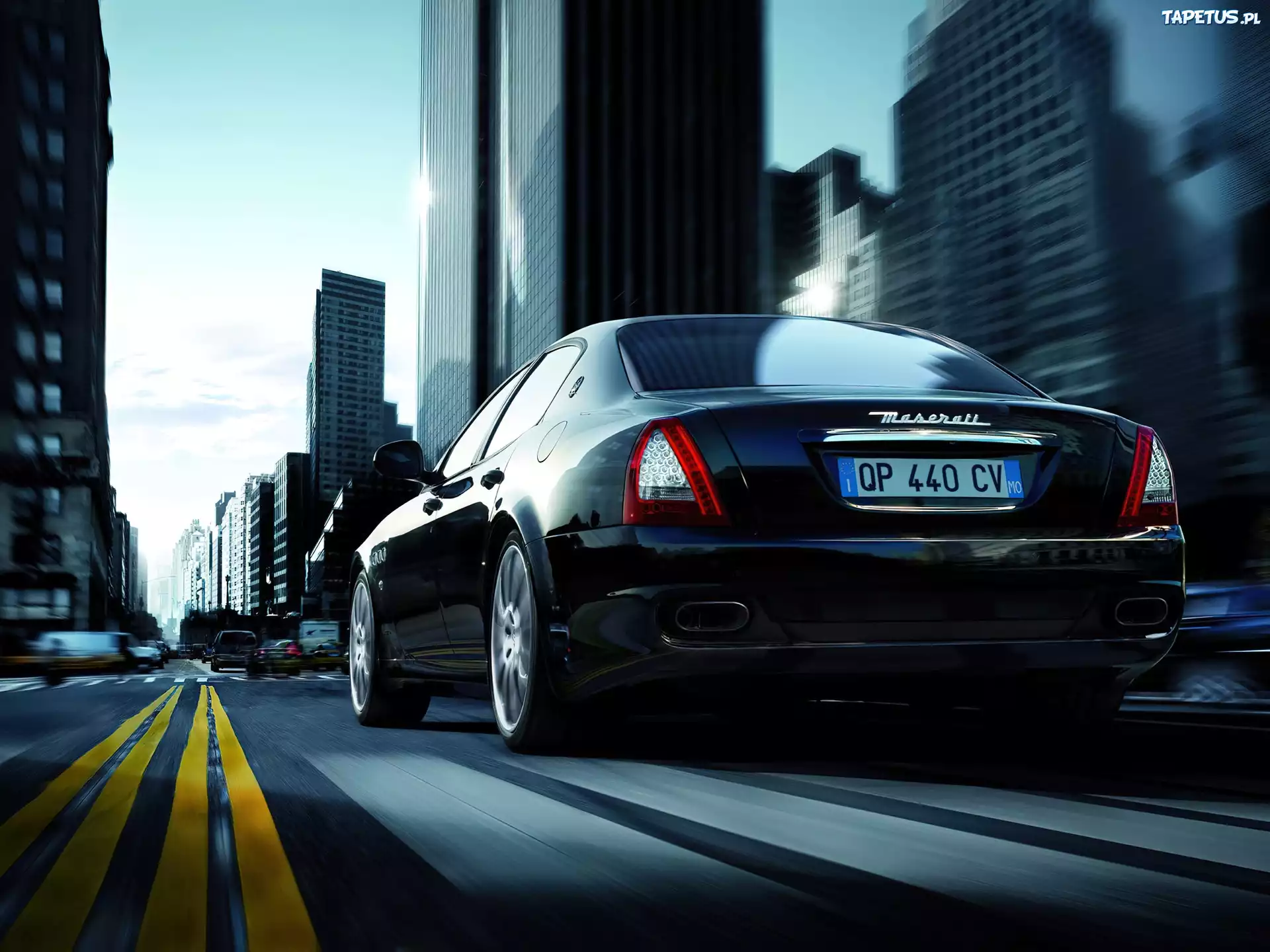 Maserati Quattroporte Sport GT, Miasto