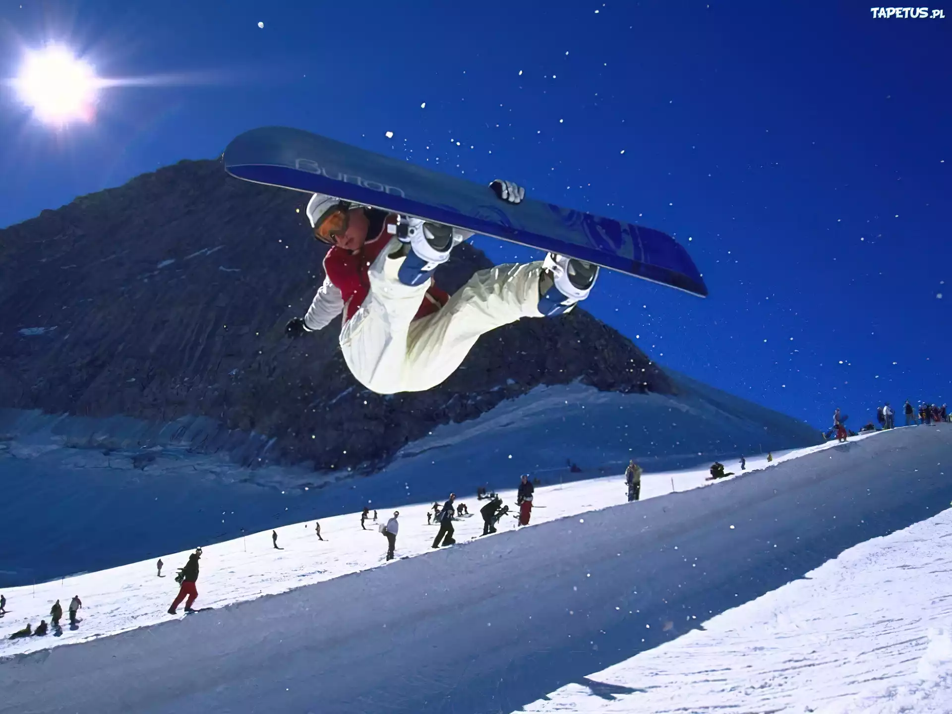 Snowbording,deska ,śnieg,snowboardzistka