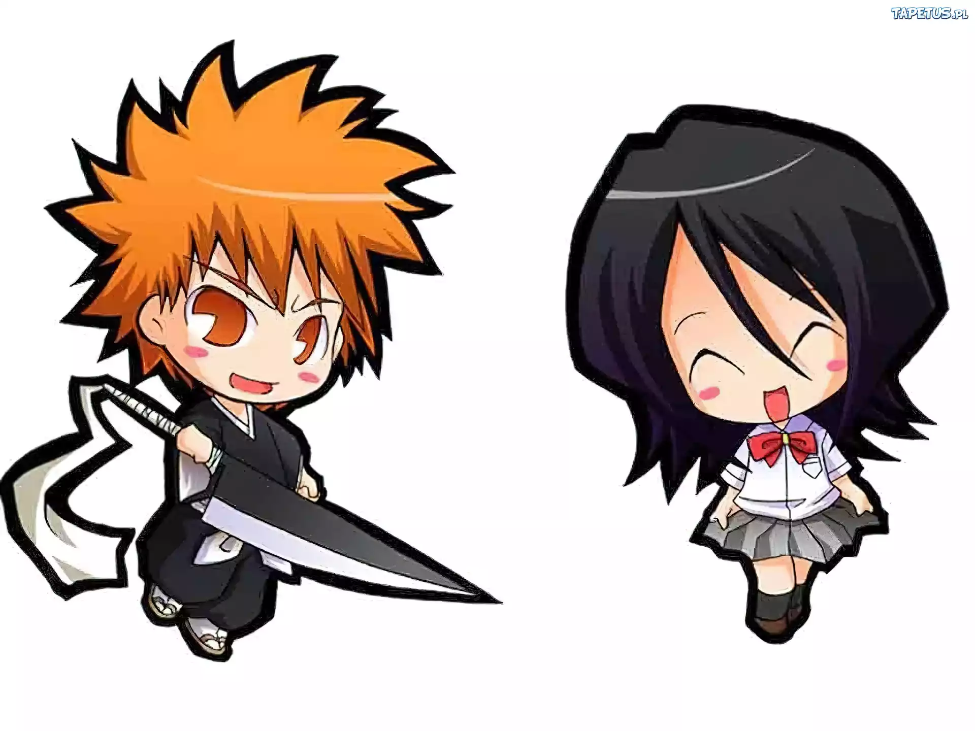 Chibi, Kurosaki, Ichigo, Kuchiki, Rukia