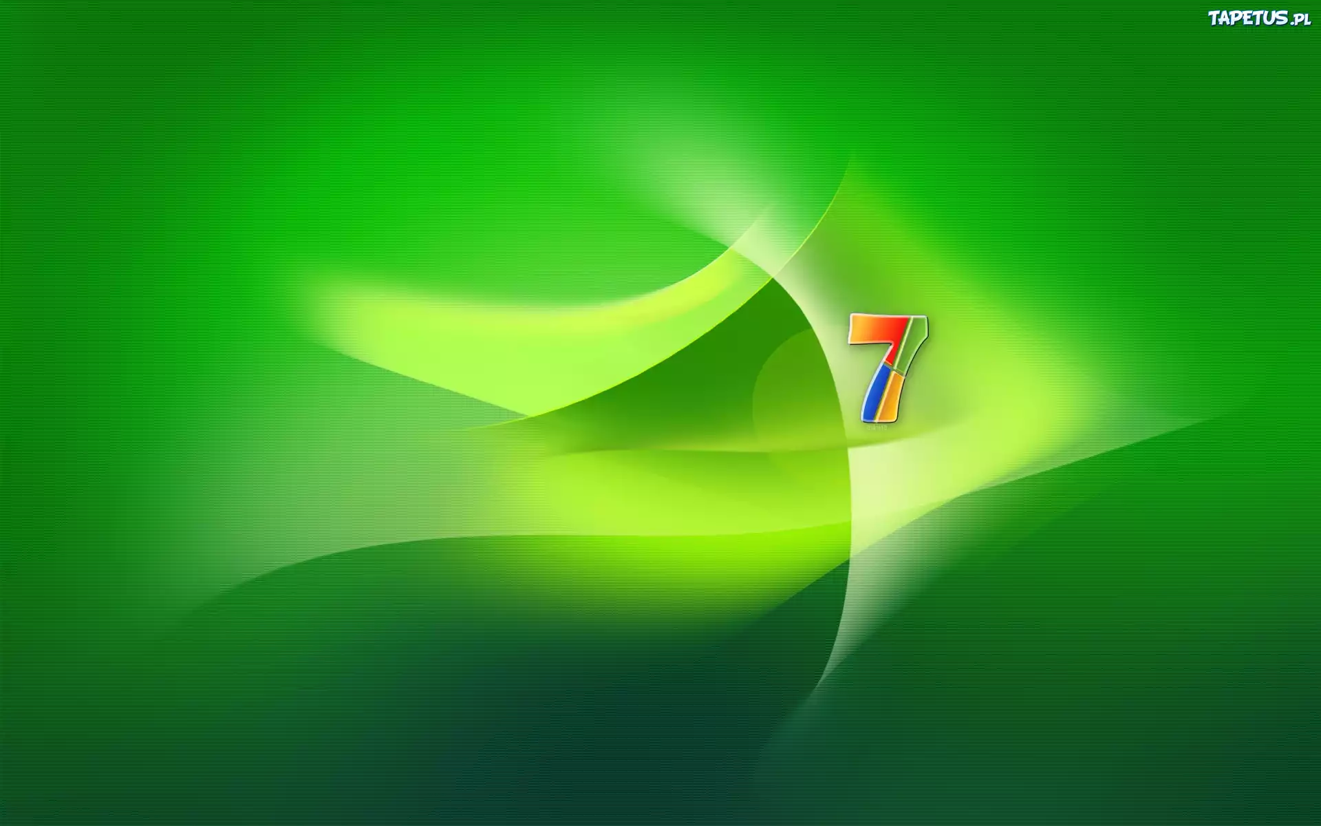 Windows 7, Zielone, Pasy, Smugi