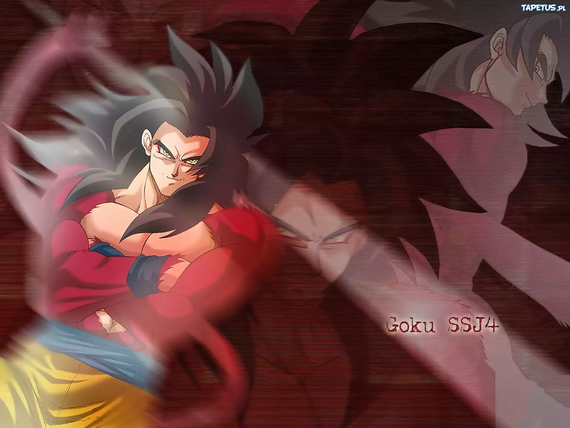 Dragon, Ball, Goku SSJ4