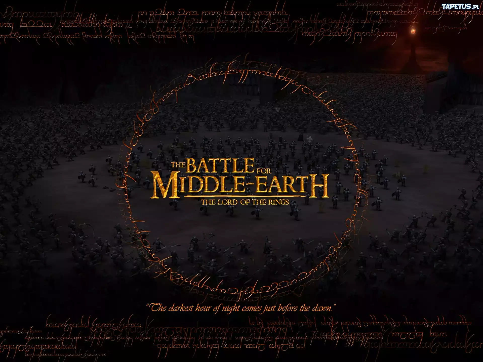Lotr, The Battle Of Middle Earth