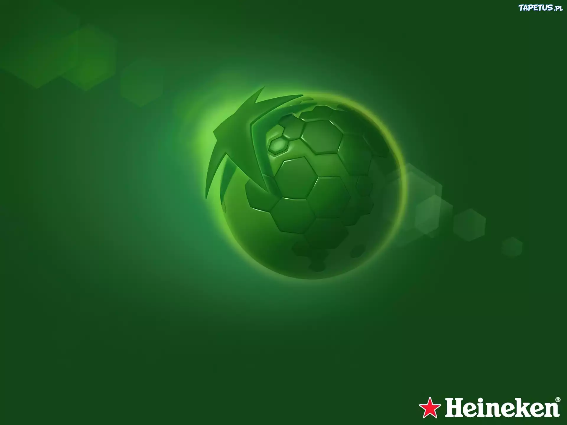 Zielona, Piłka, Heineken