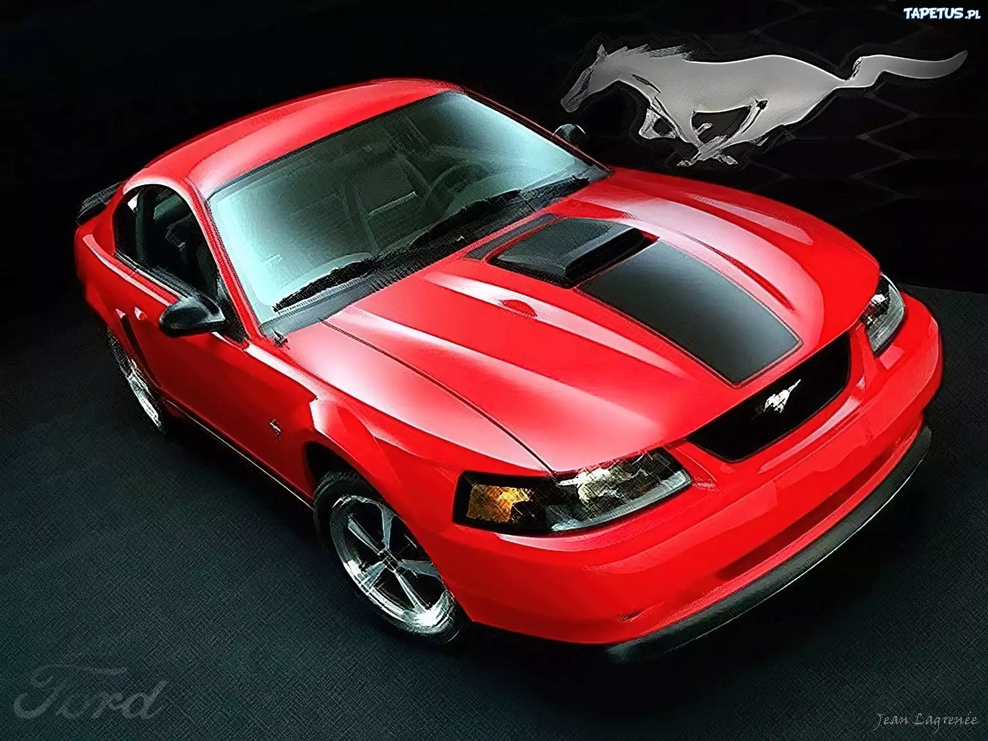 Ford Mustang, Grafika
