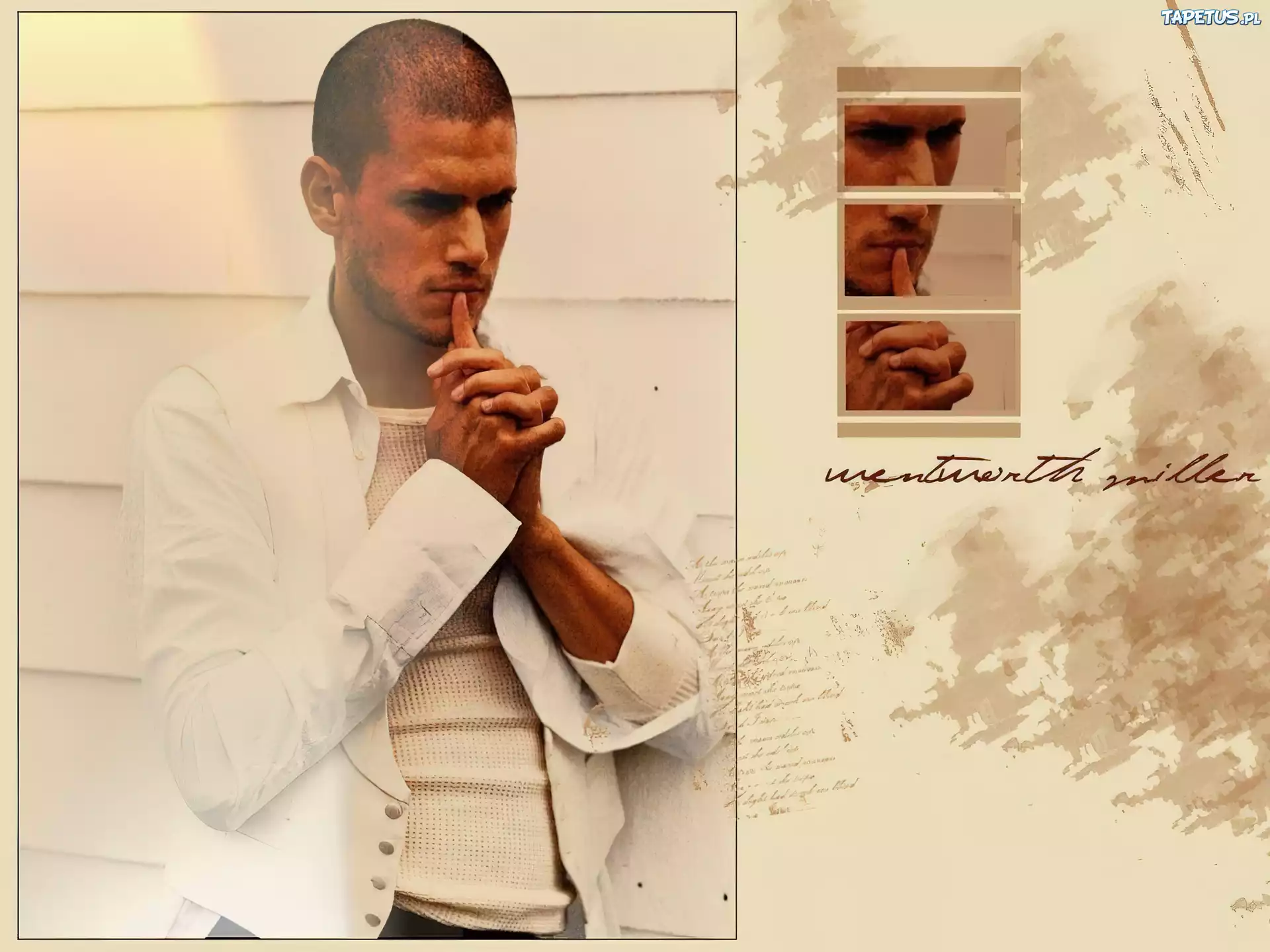Prison Break, Wentworth Miller, myśli, kamizelka