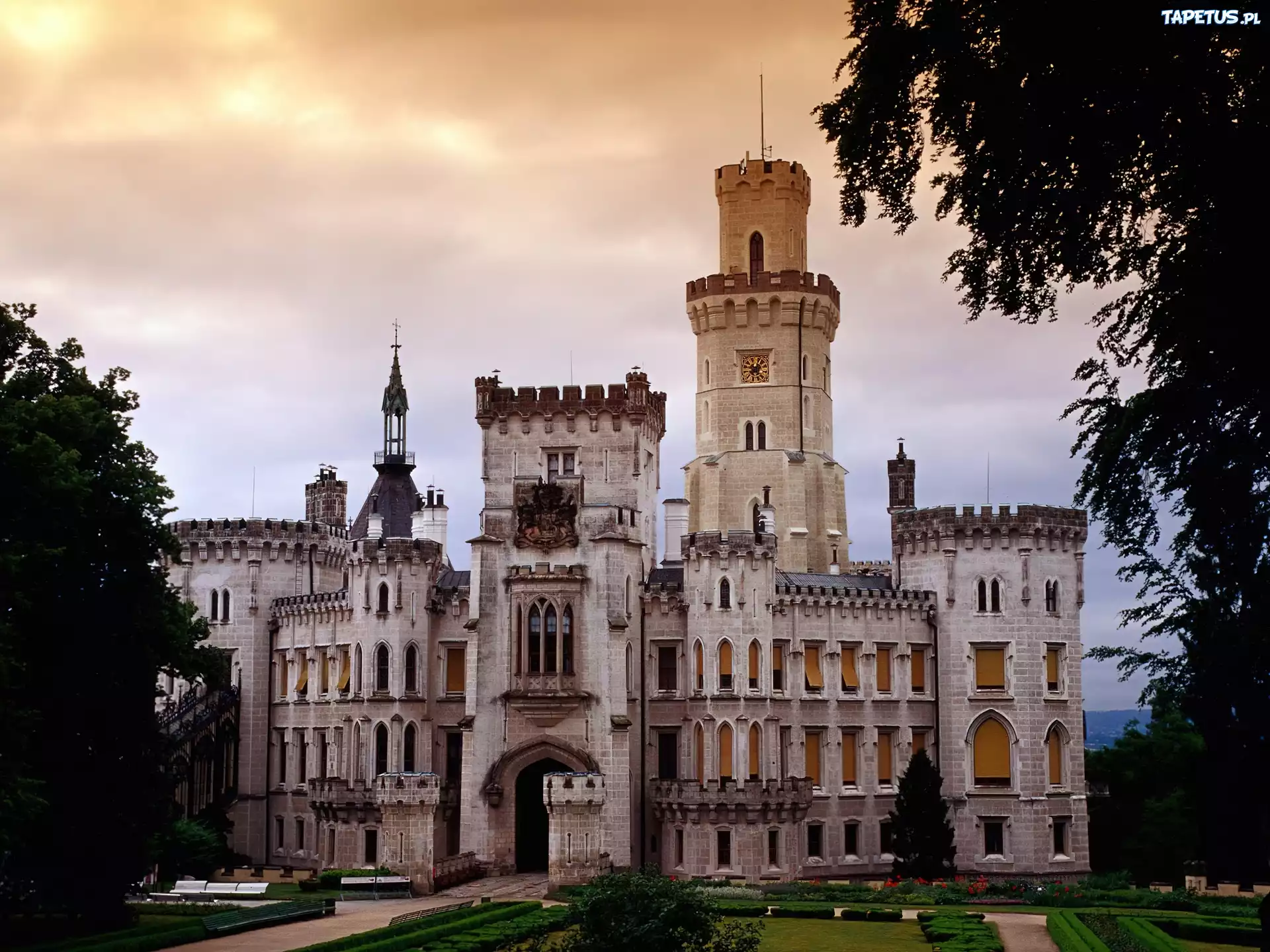 Pałac, Hluboka, Czechy