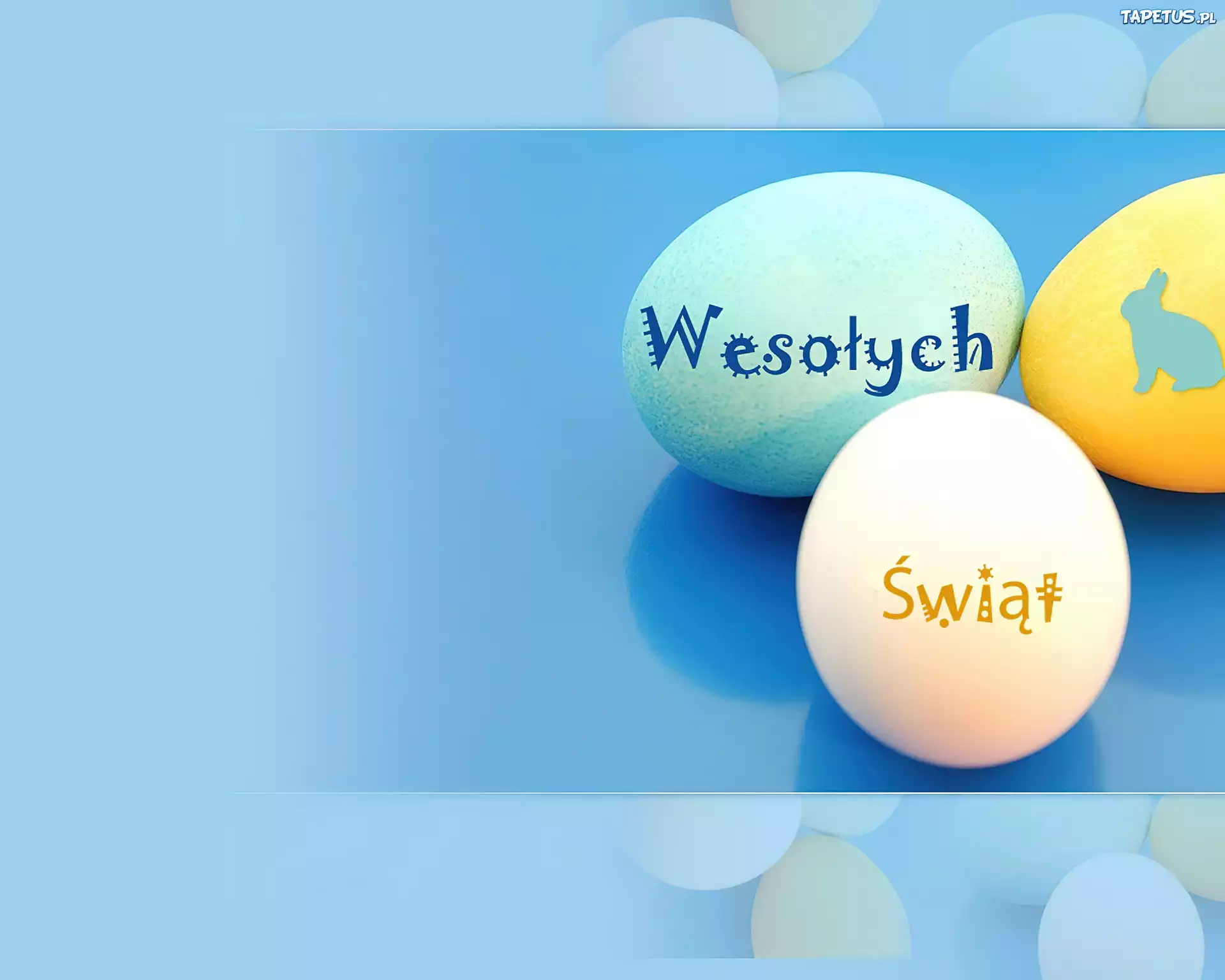 Pisanki, Napis, Wielkanoc