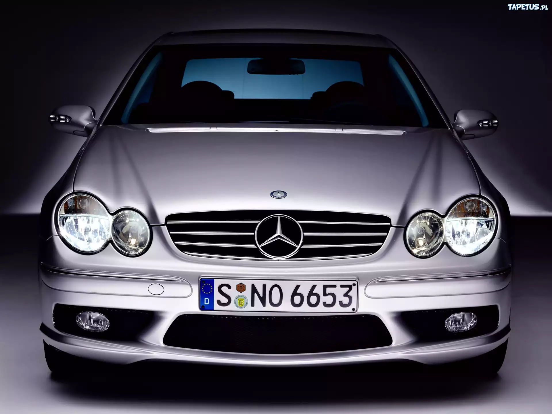 Mercedes, CLk, Przód