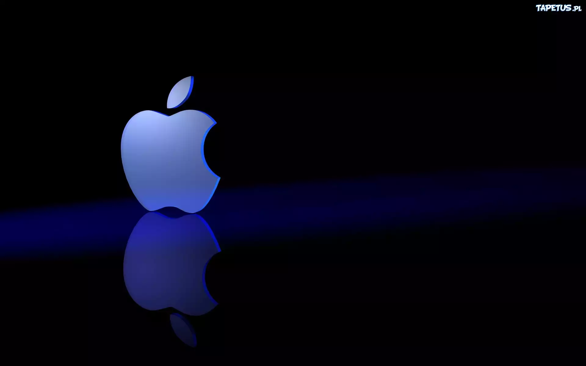 Niebieskie, Apple, Granatowe, Tło