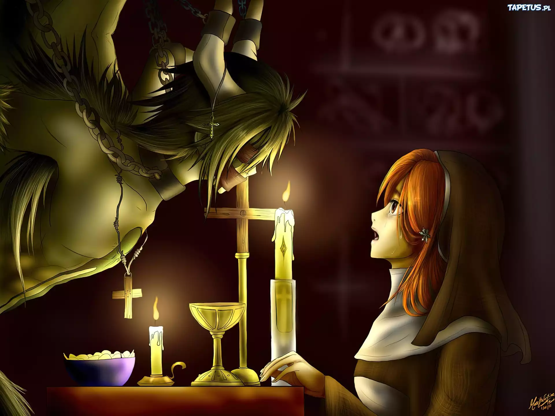 Ulquiorra, Inoue, Świeca, Kolacja