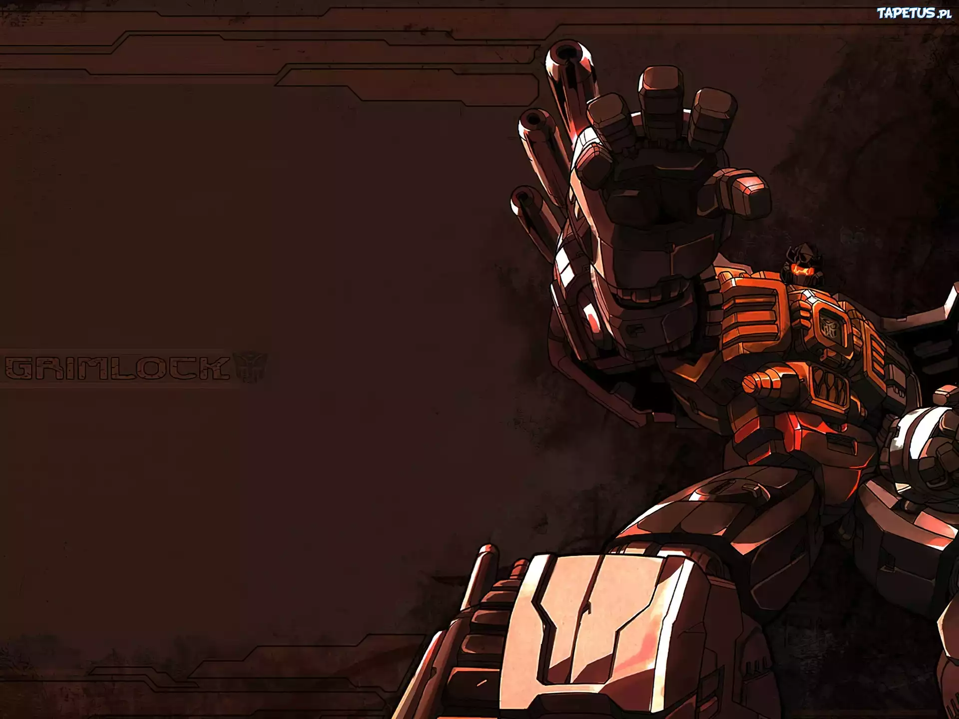 Transformers, robot, ręka