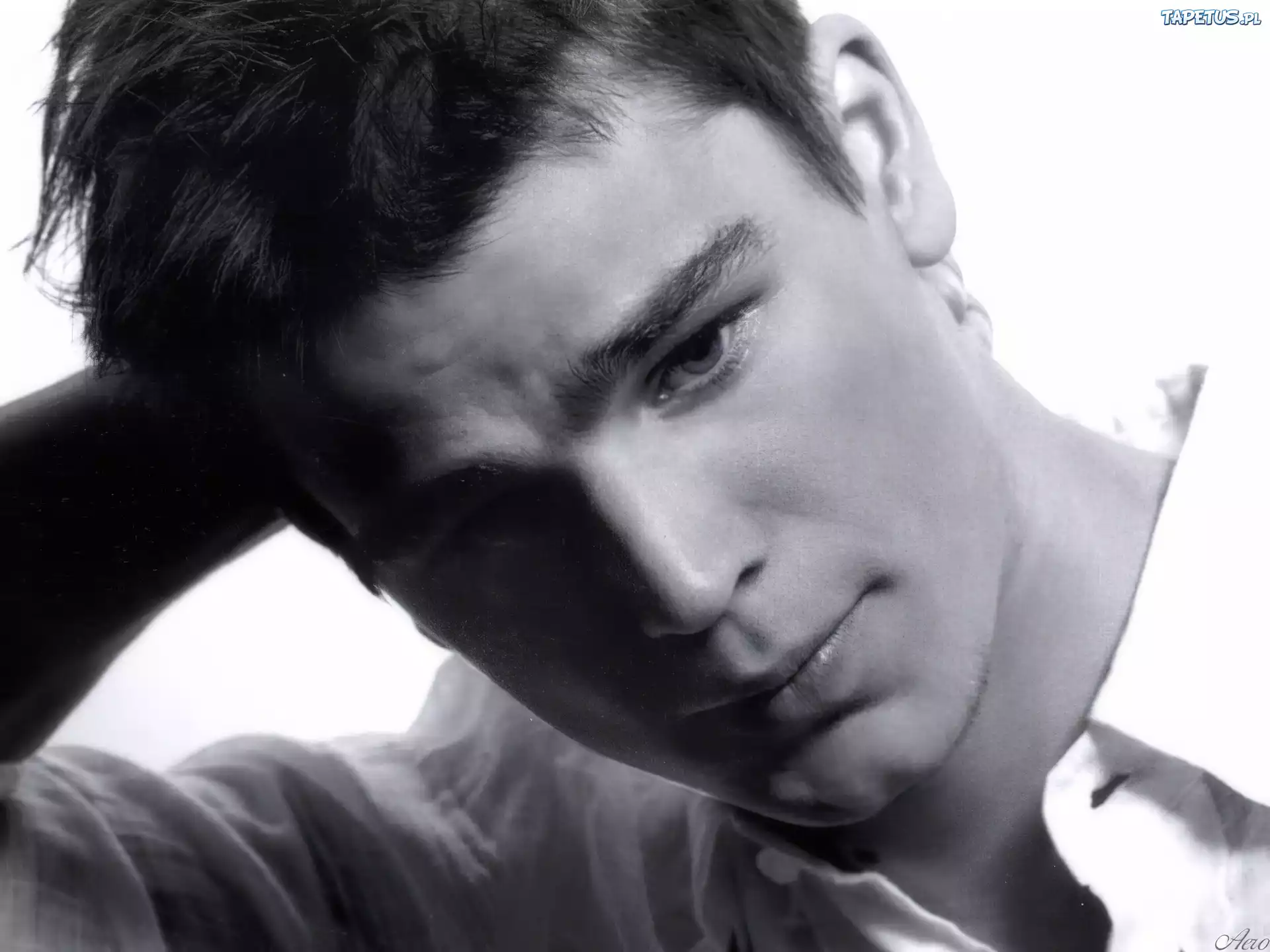 Josh Hartnett,ciemne włosy