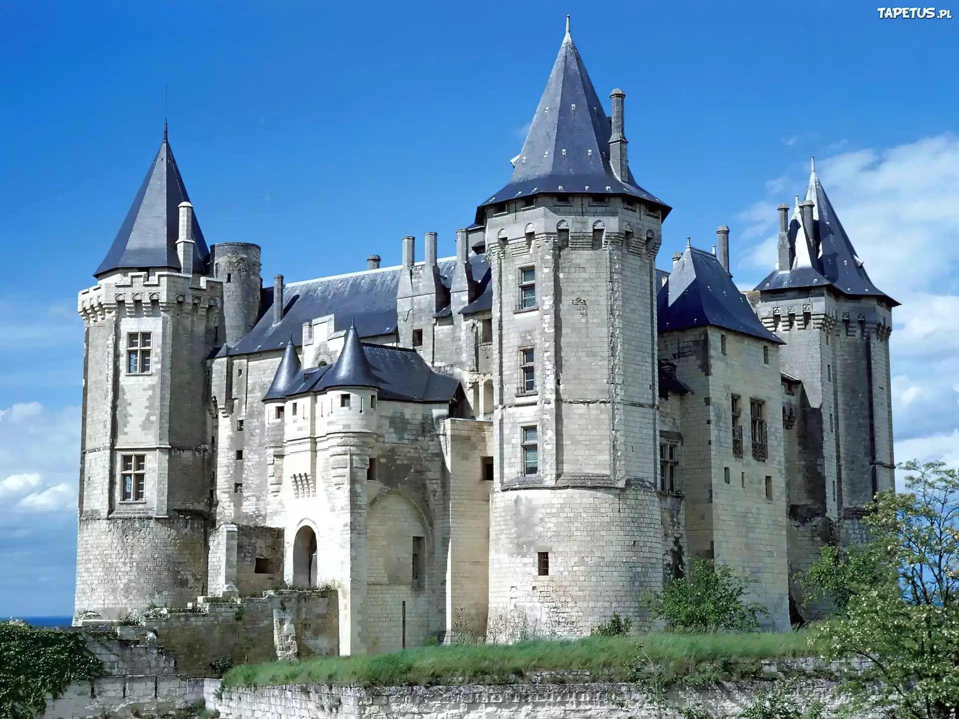 Zamek, Saumur, Francja