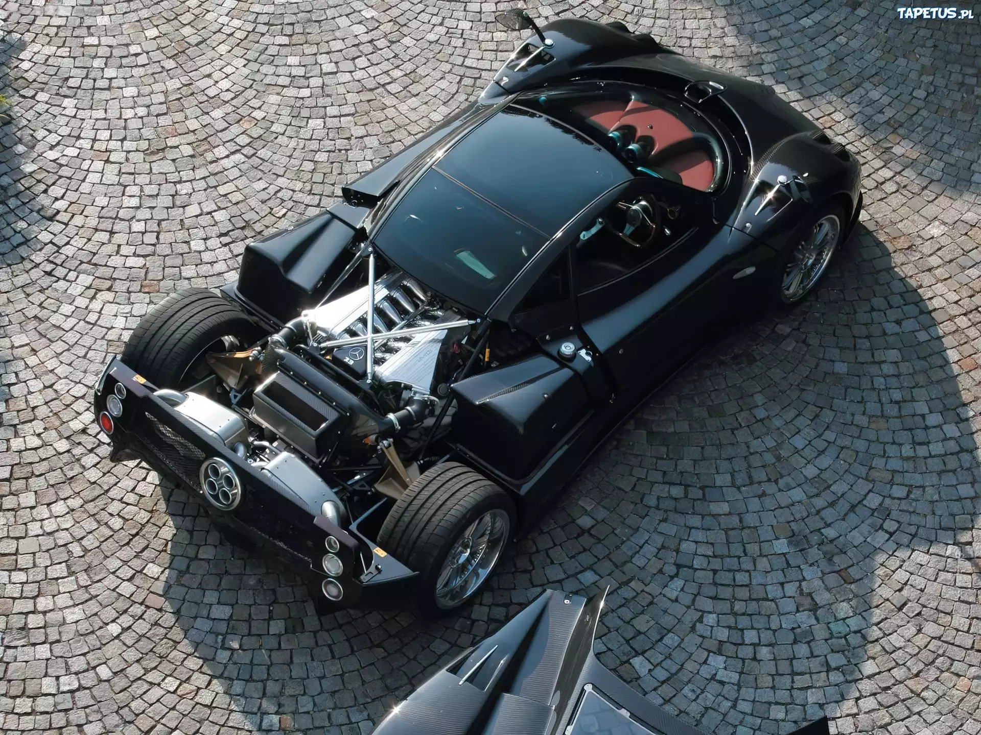 Pagani Zonda F, Silnik, AMG