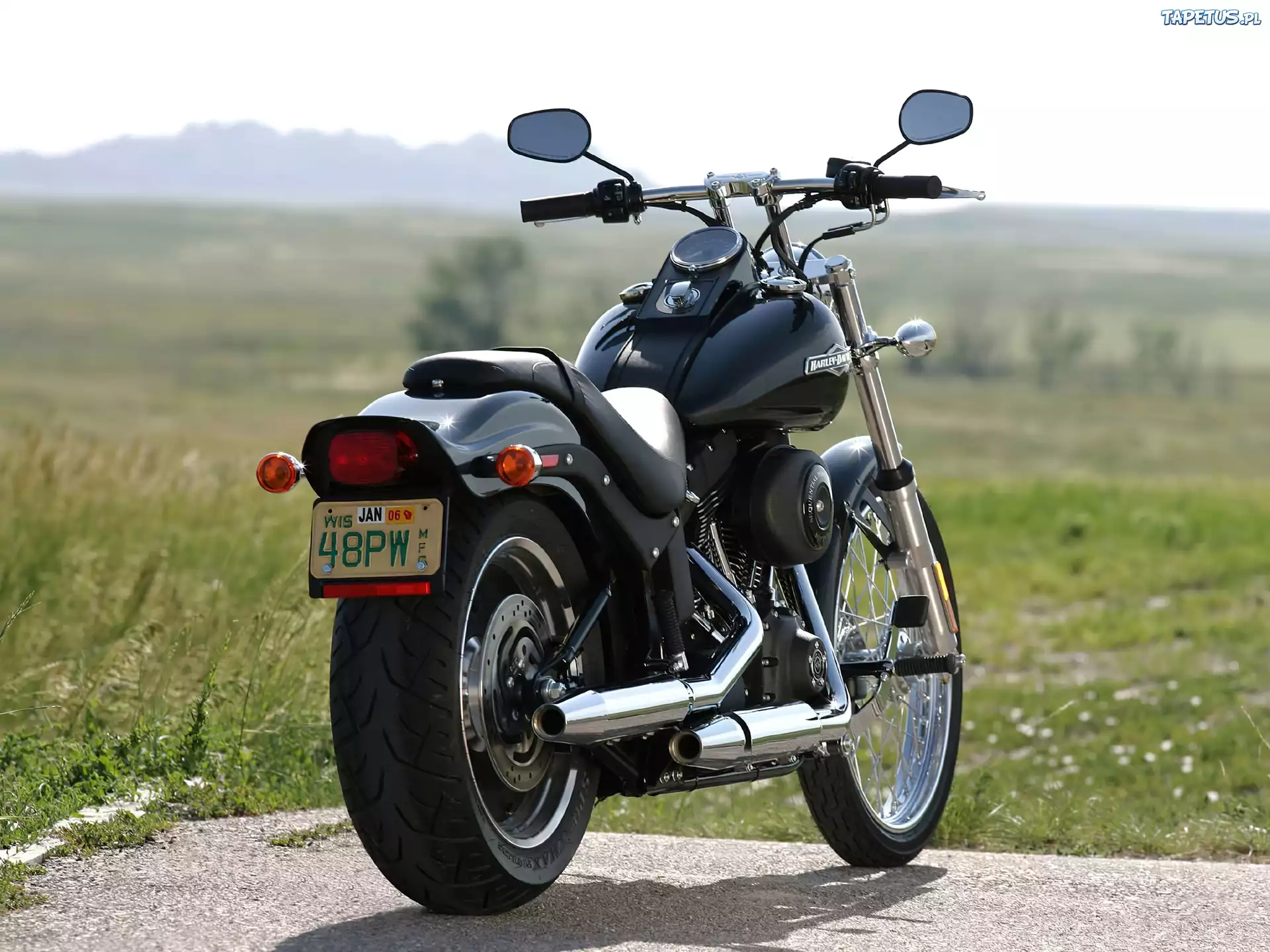 Harley Davidson Softail Night Train, Prędkościomierz