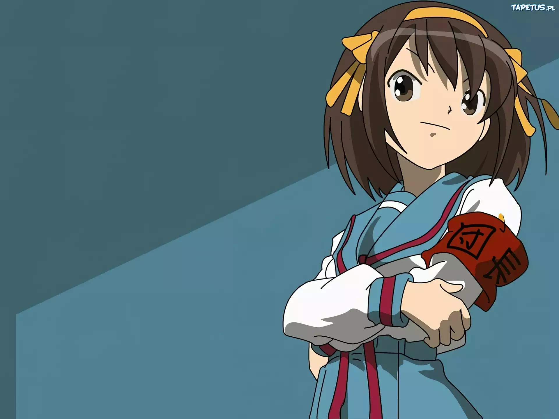 Suzumiya Haruhi No Yuuutsu, dziewczynka, krótkie włosy