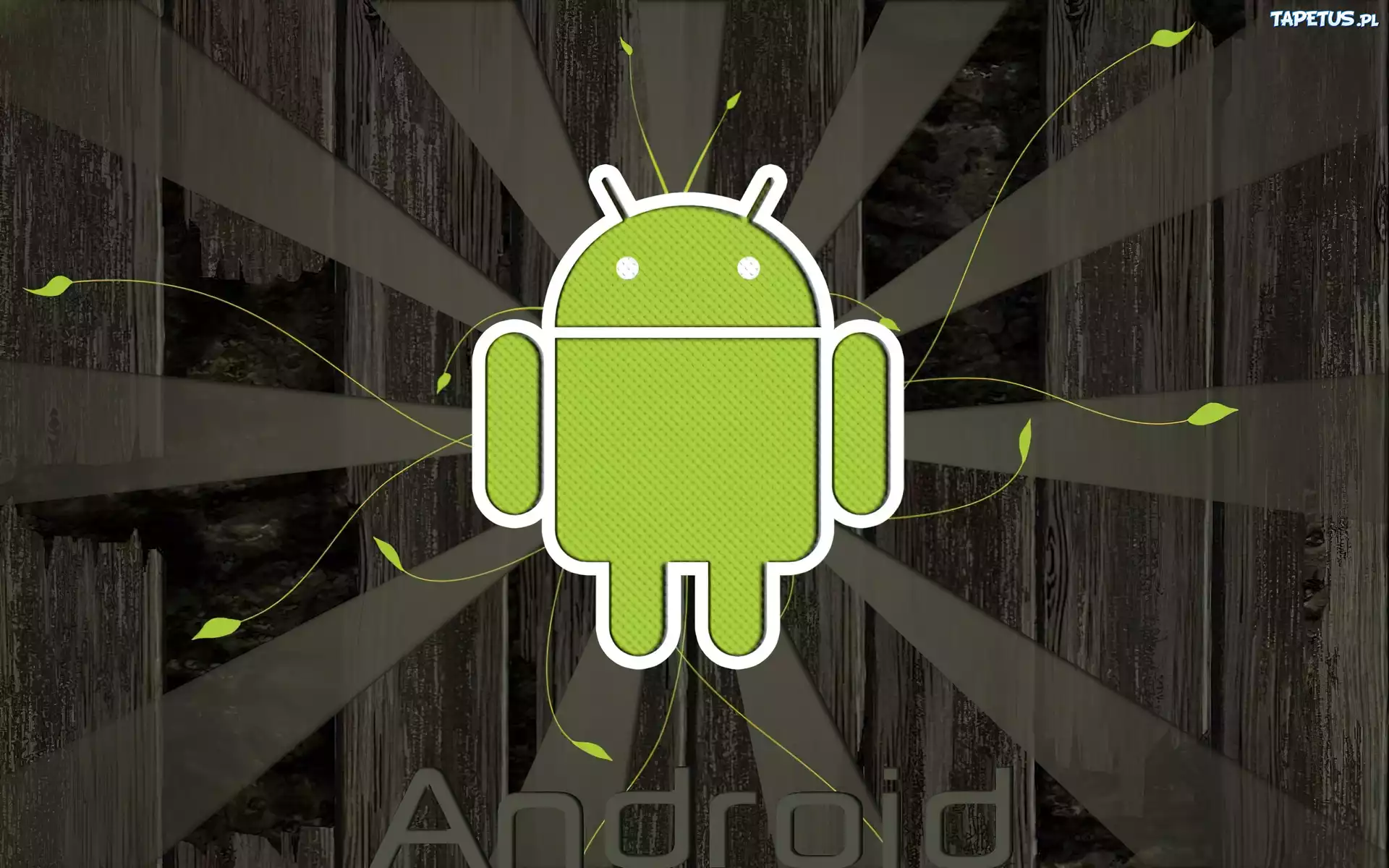 Zielony, Ludzik, Android
