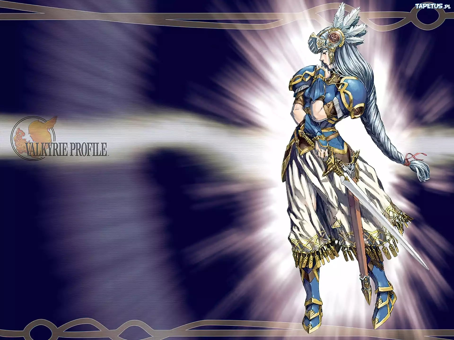 kobieta, wojownik, fantasy, Valkyrie Profile