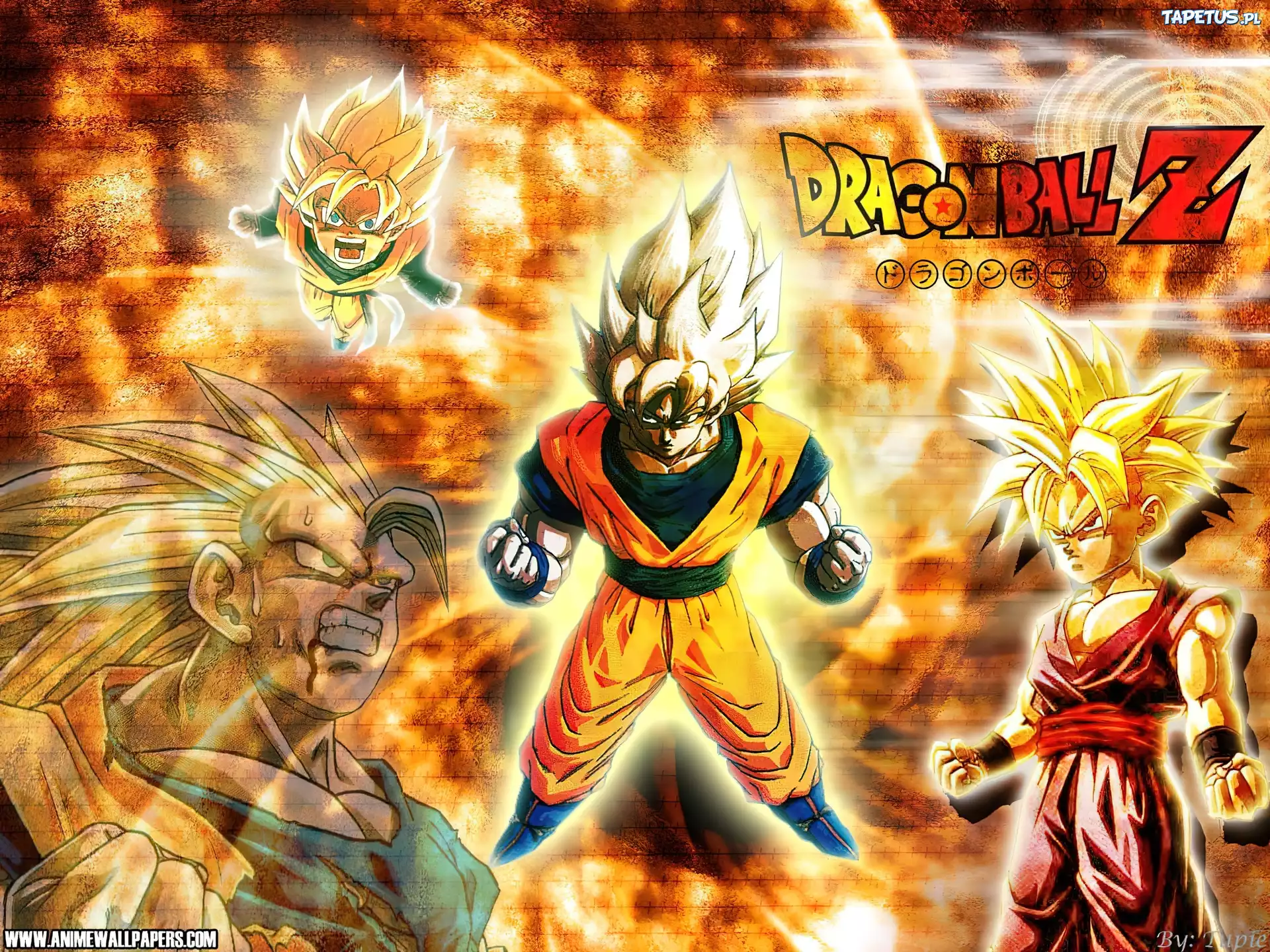 Dragon Ball, ogień, siła, mięśnie