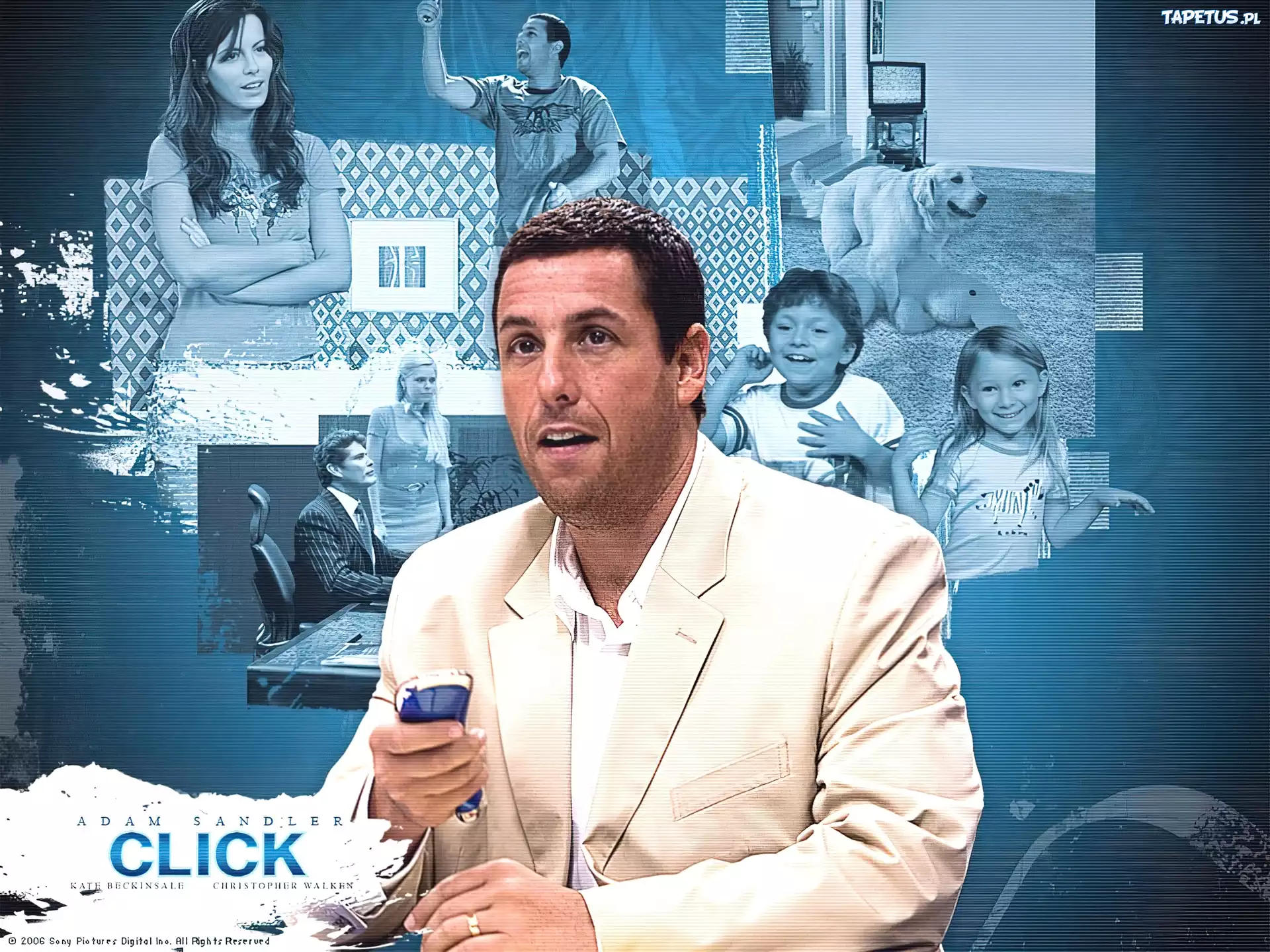 Click, Adam Sandler, postacie