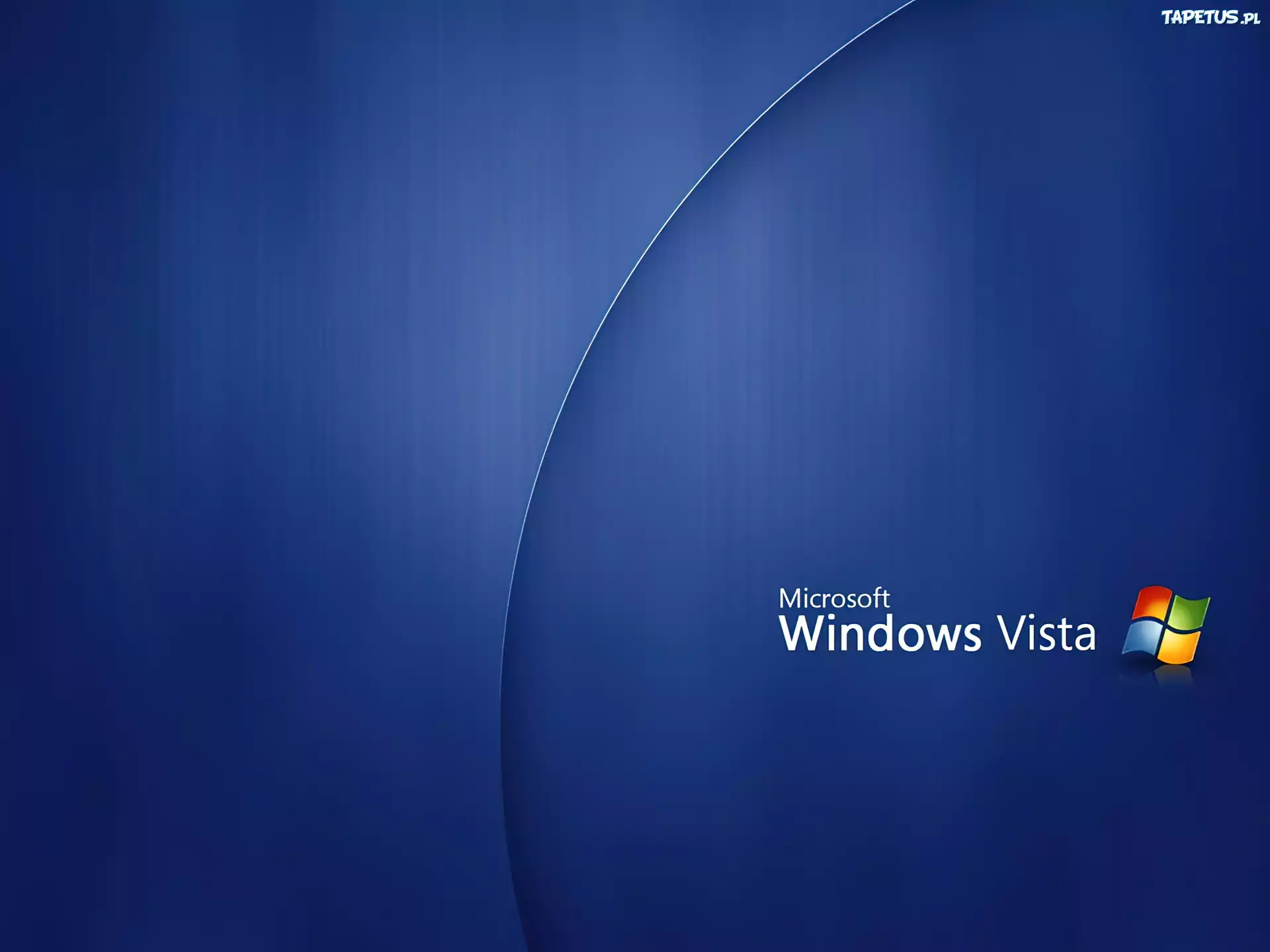 Windows Vista, Niebieskie, tło
