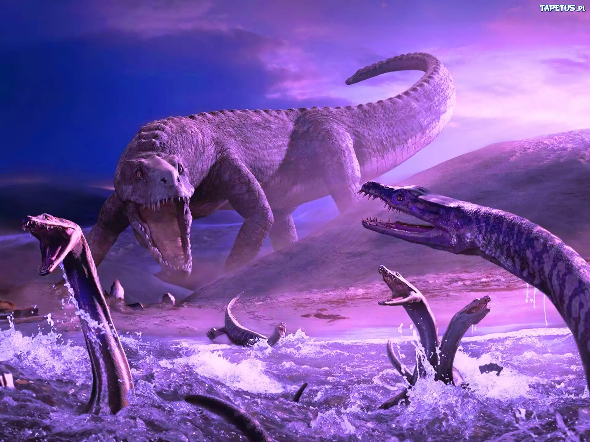 Wielkie, Dinozaury