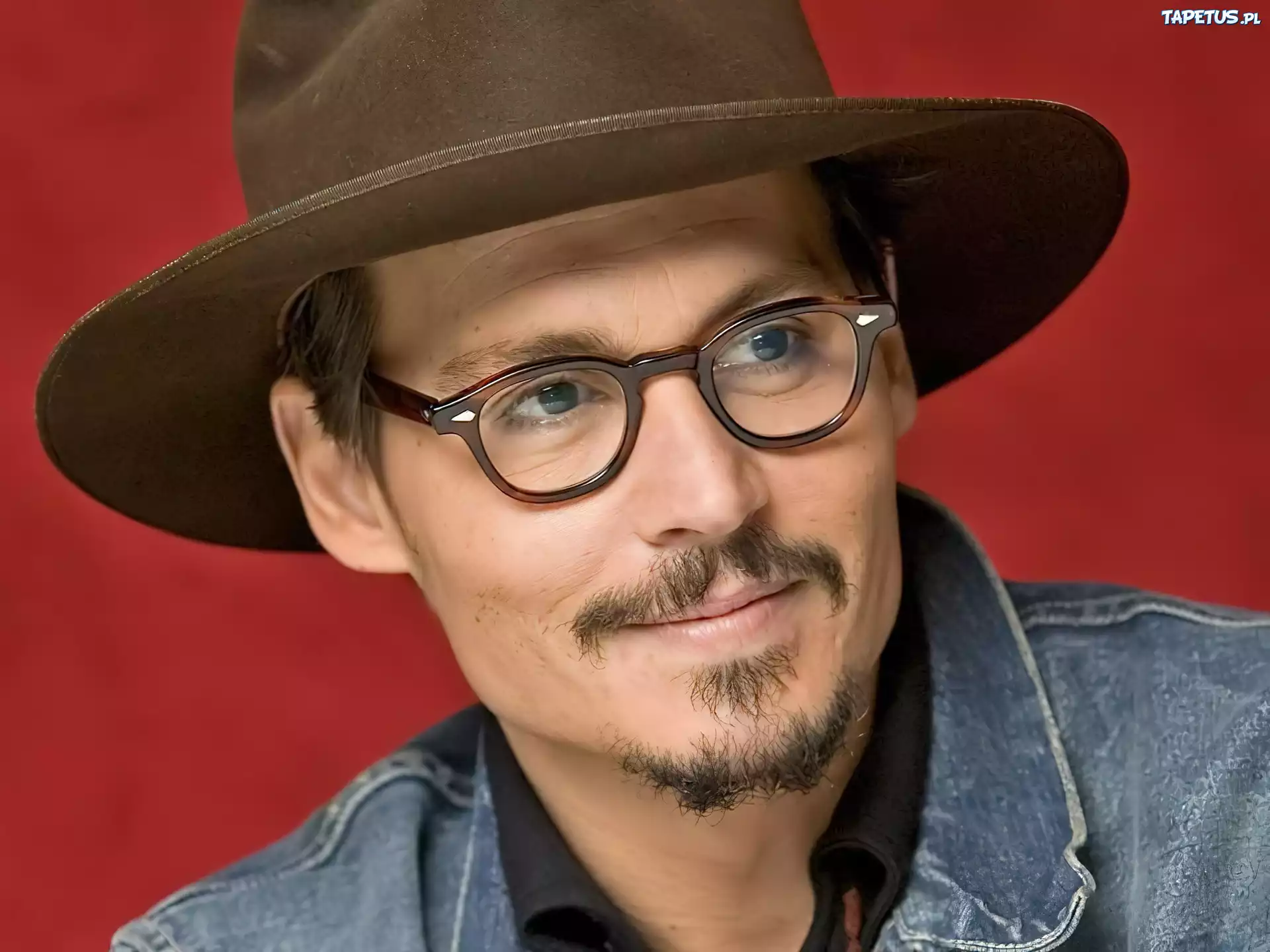 Johnny Depp, Okulary, Kapelusz