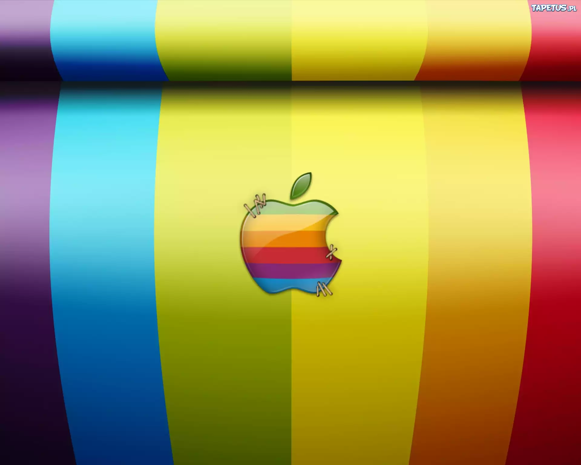Tęczowe, Paski, Apple