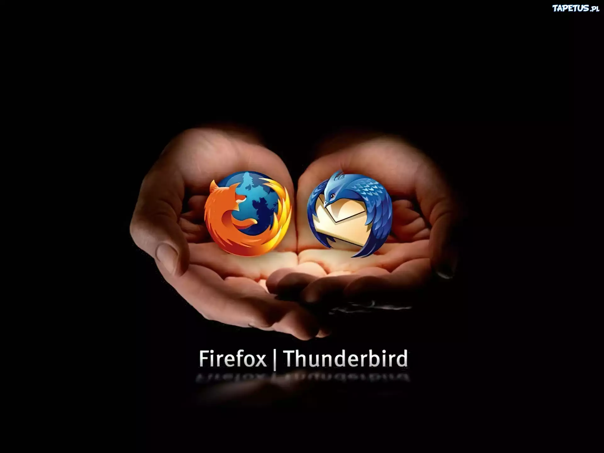 Firefox, Thunderbird, Dłonie